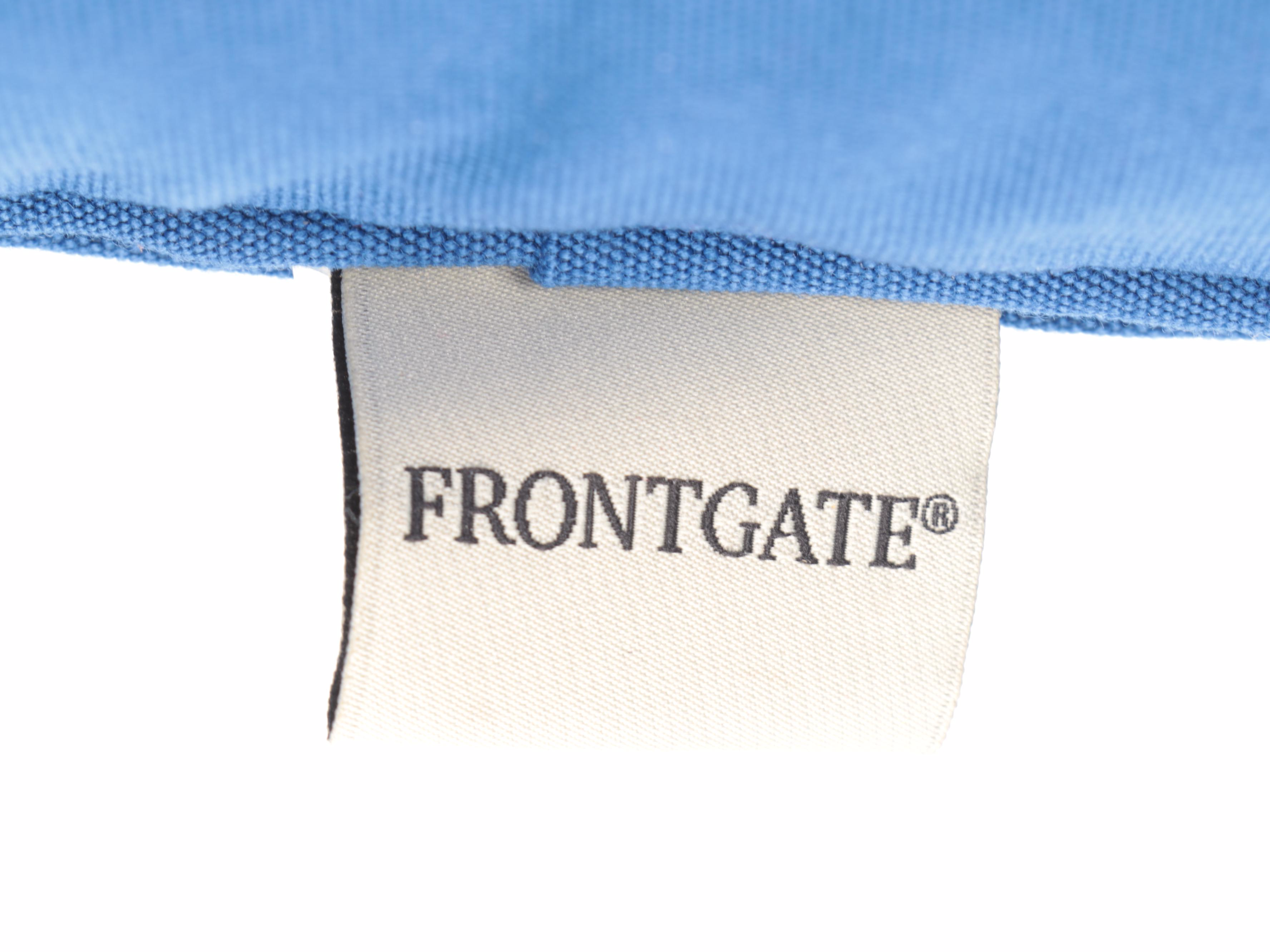 Frontgate Indoor/Outdoor and Striped Pillows