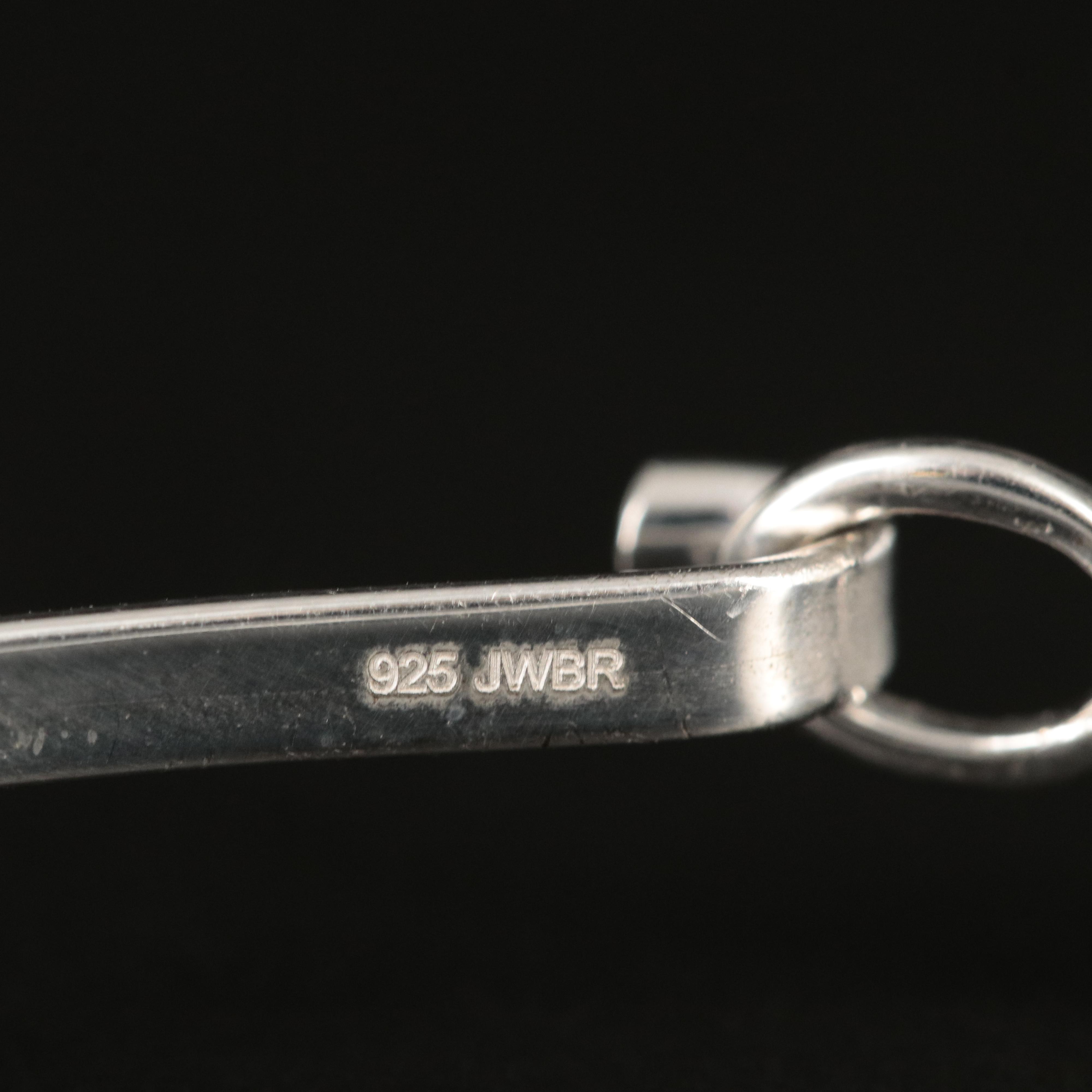 Sterling Topaz Bangle