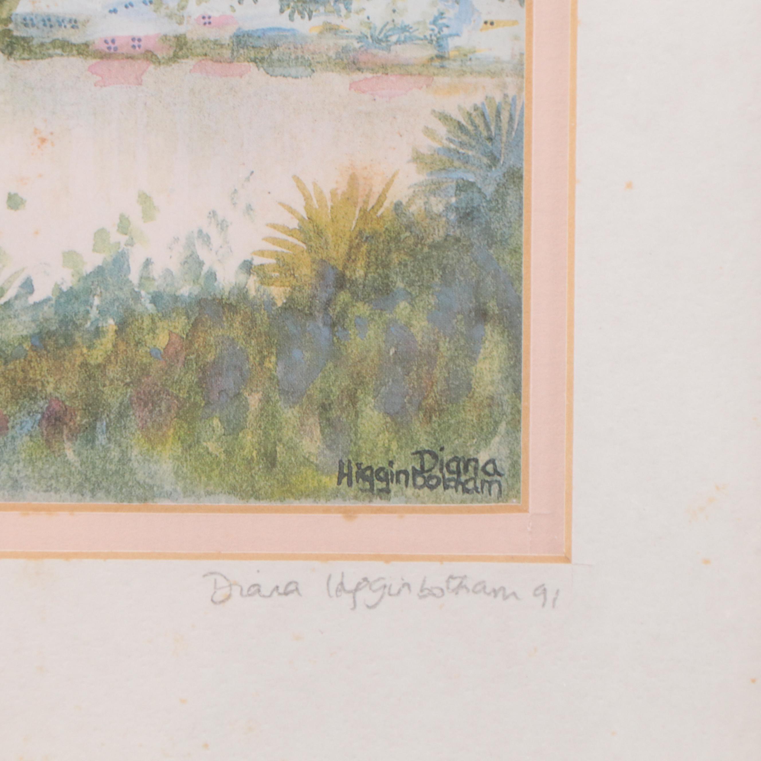 Prints of Bermuda Scenes Including "St. George's - Bermuda"