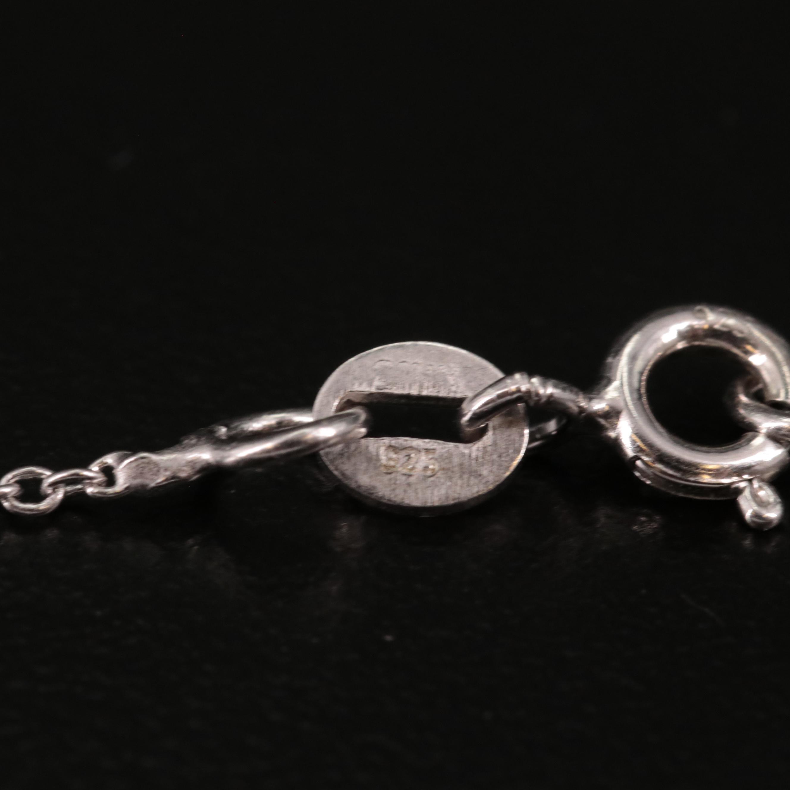 Sterling Seahorse Pendant Necklace