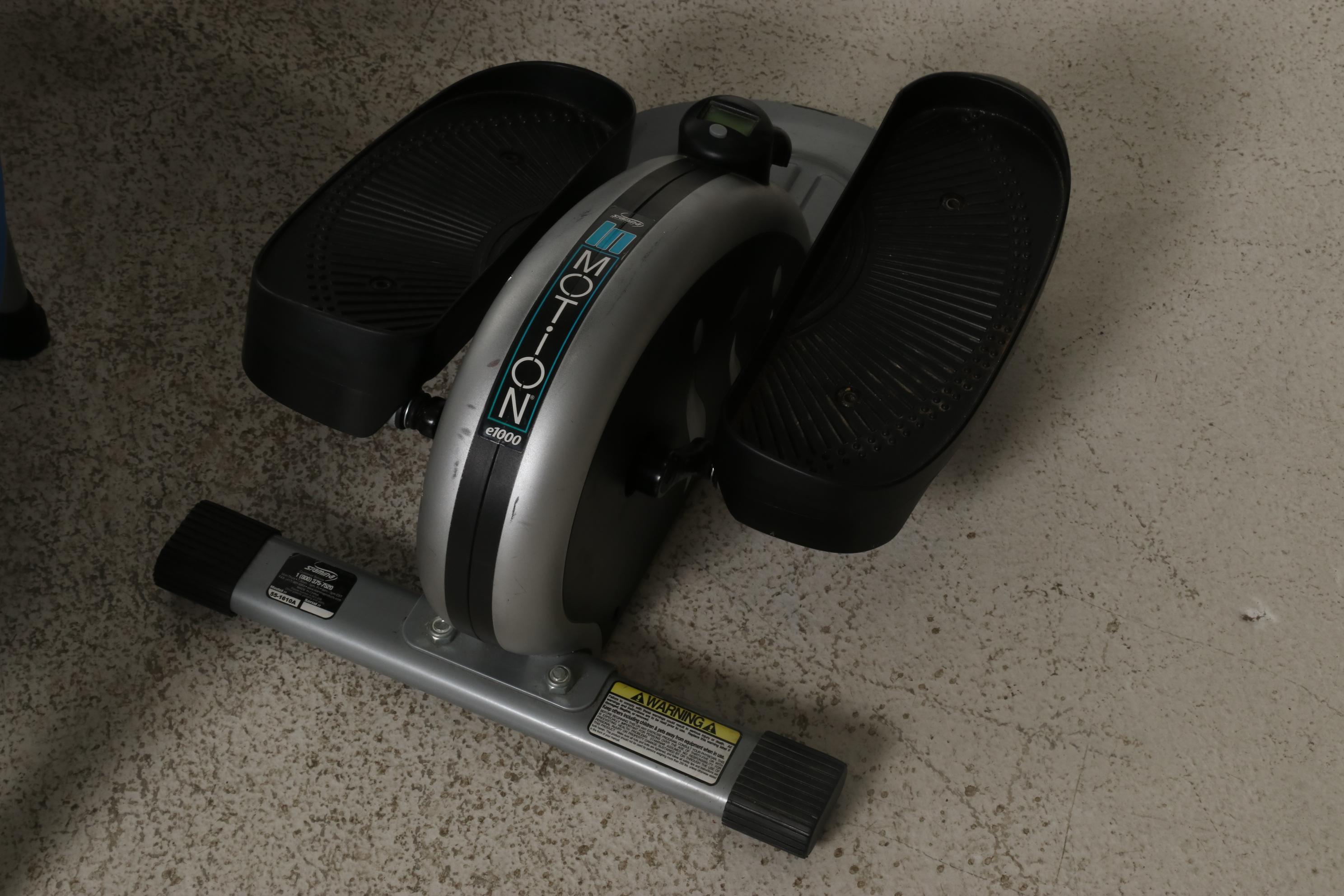 ProForm Stationary Bike, Crane Personal Trampoline, InMotion Elliptical Trainer