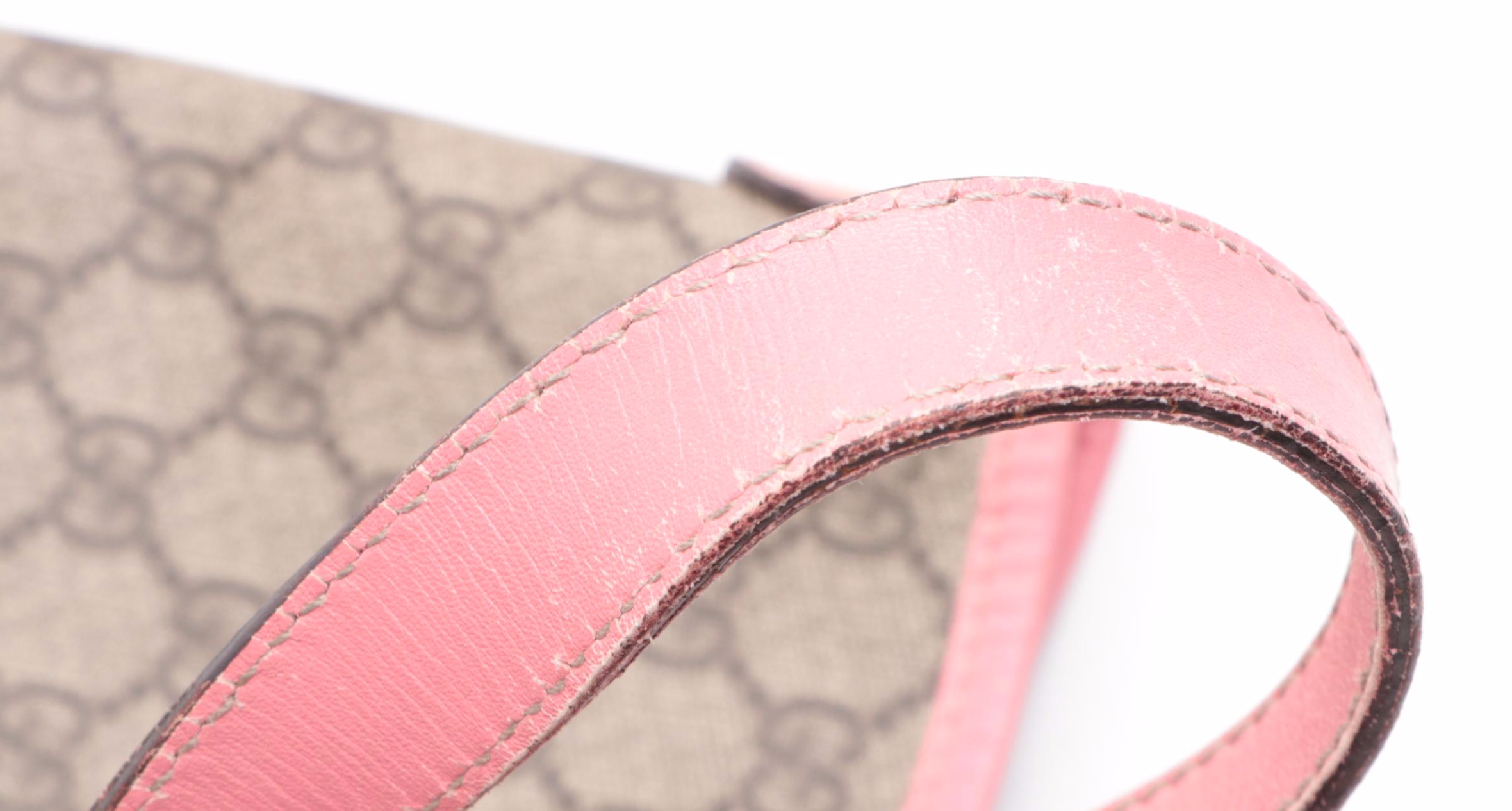 Gucci GG Supreme Canvas and Leather Tote