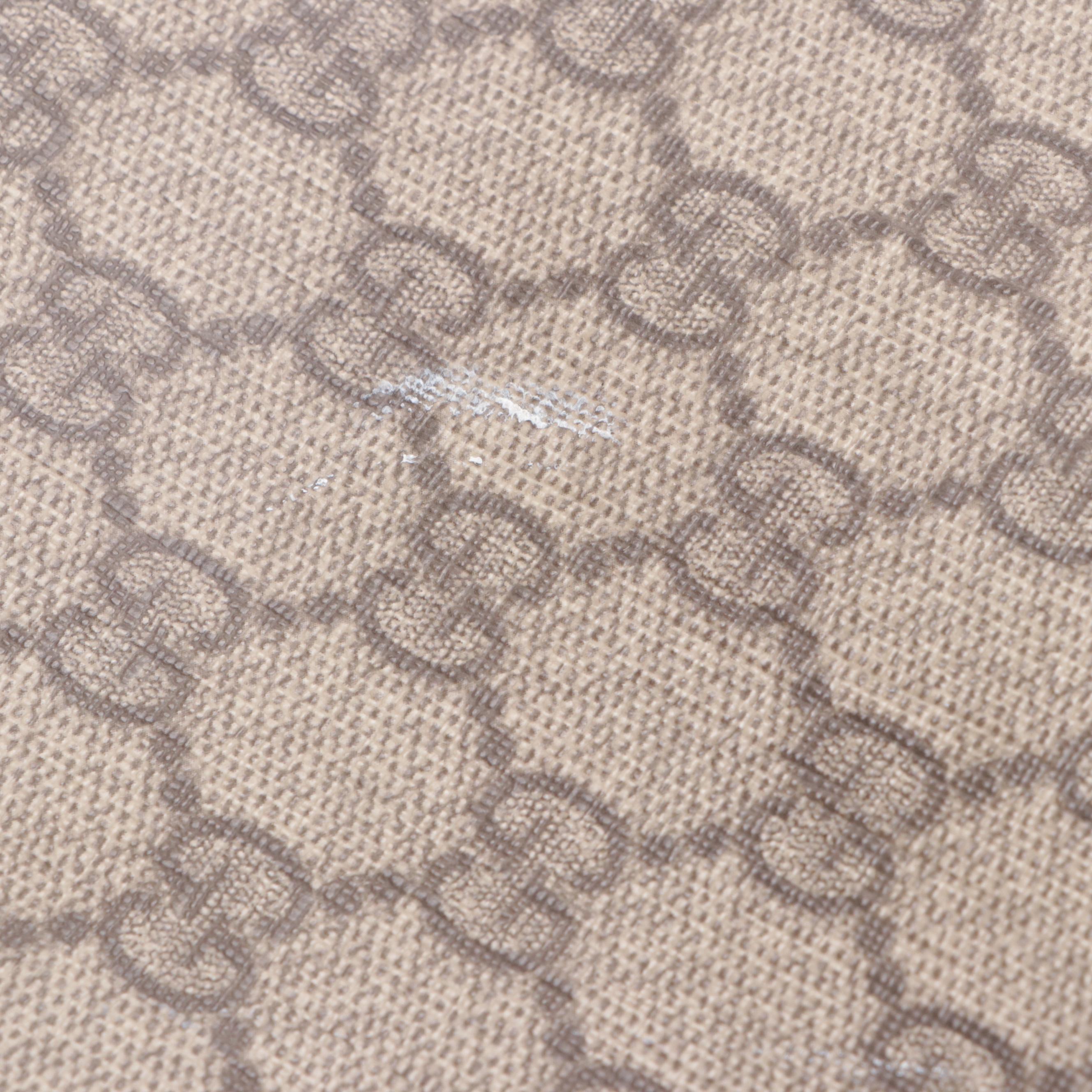 Gucci GG Supreme Canvas and Leather Tote