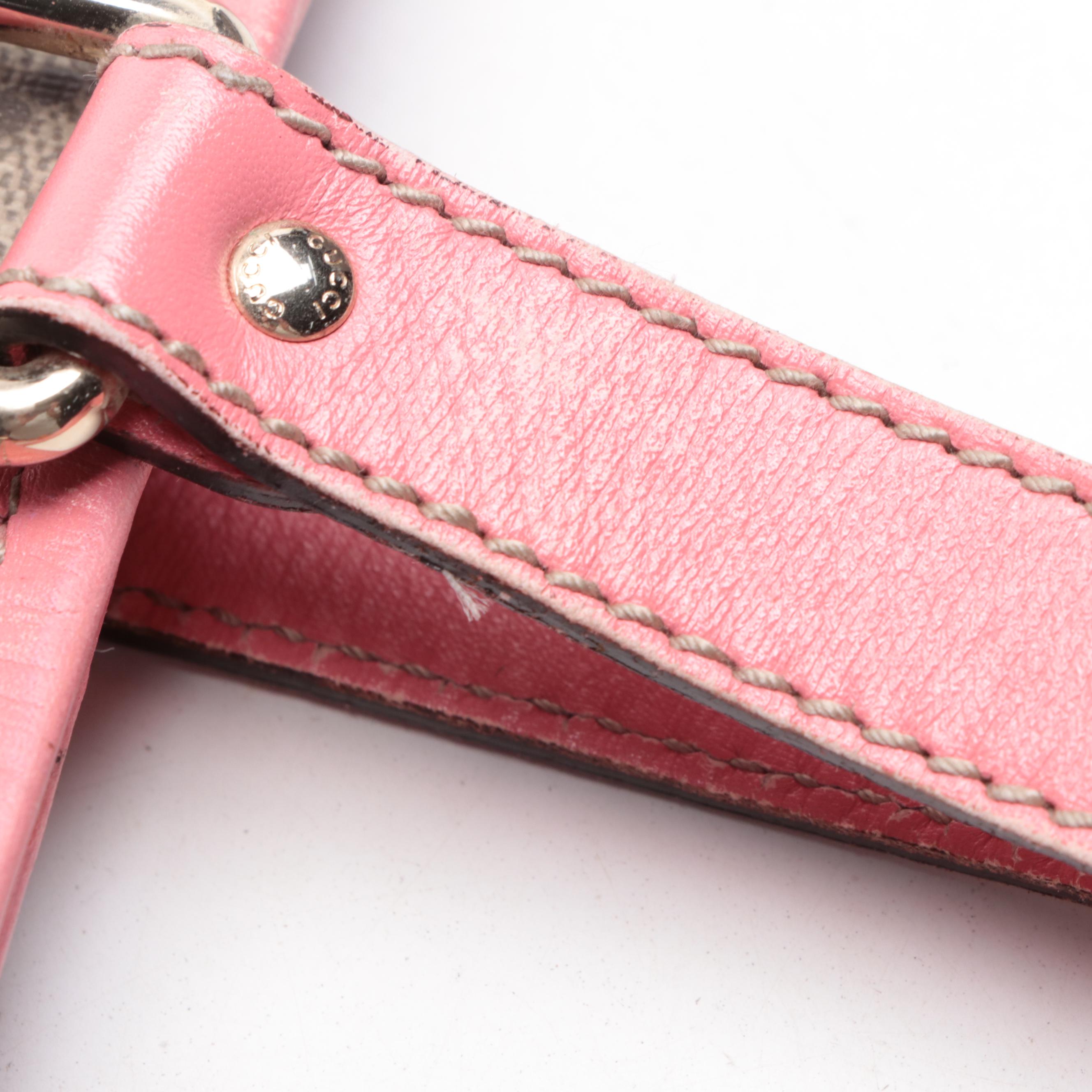 Gucci GG Supreme Canvas and Leather Tote