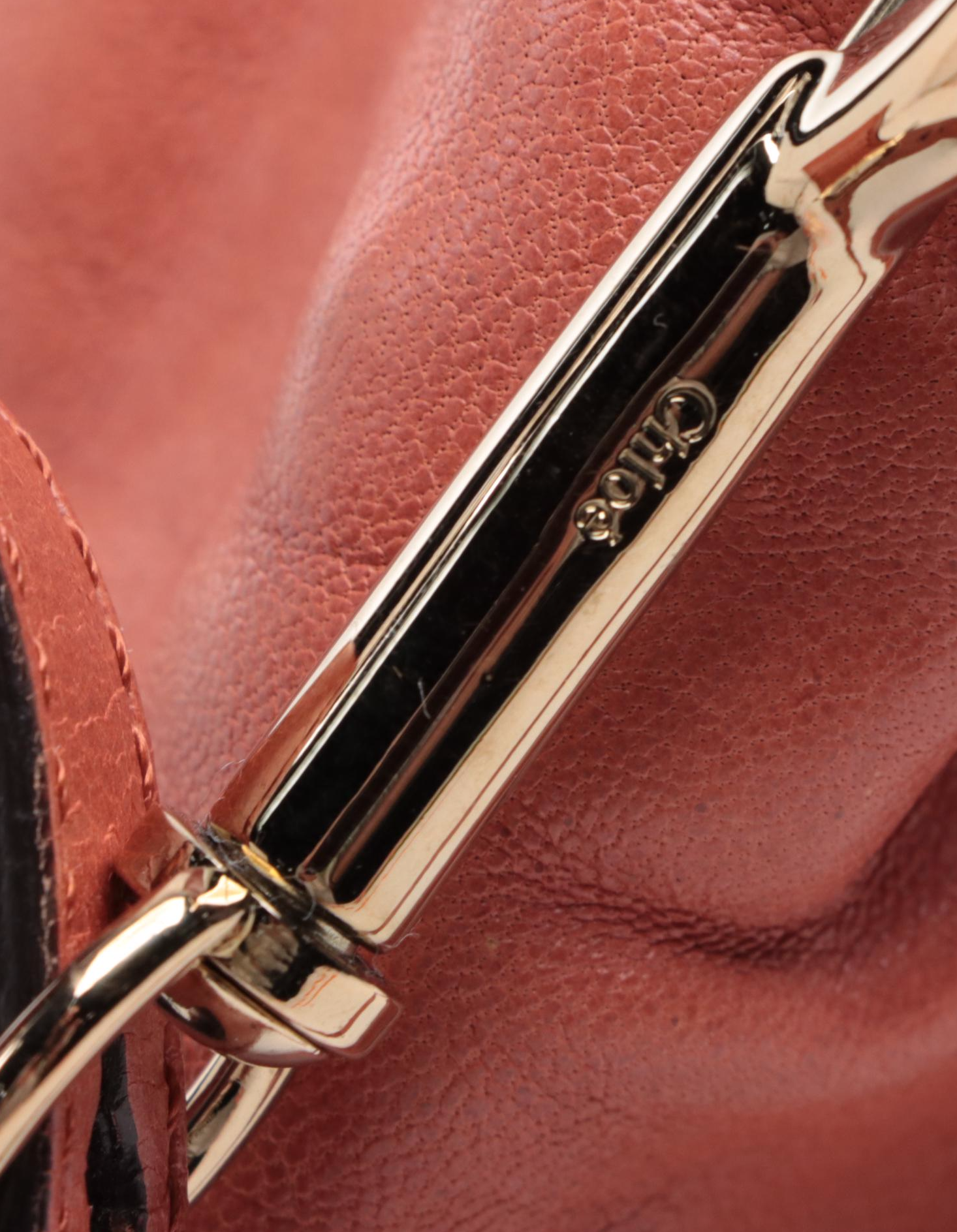 Chloé Mini Ethel Two-Way Bag in Grain Leather