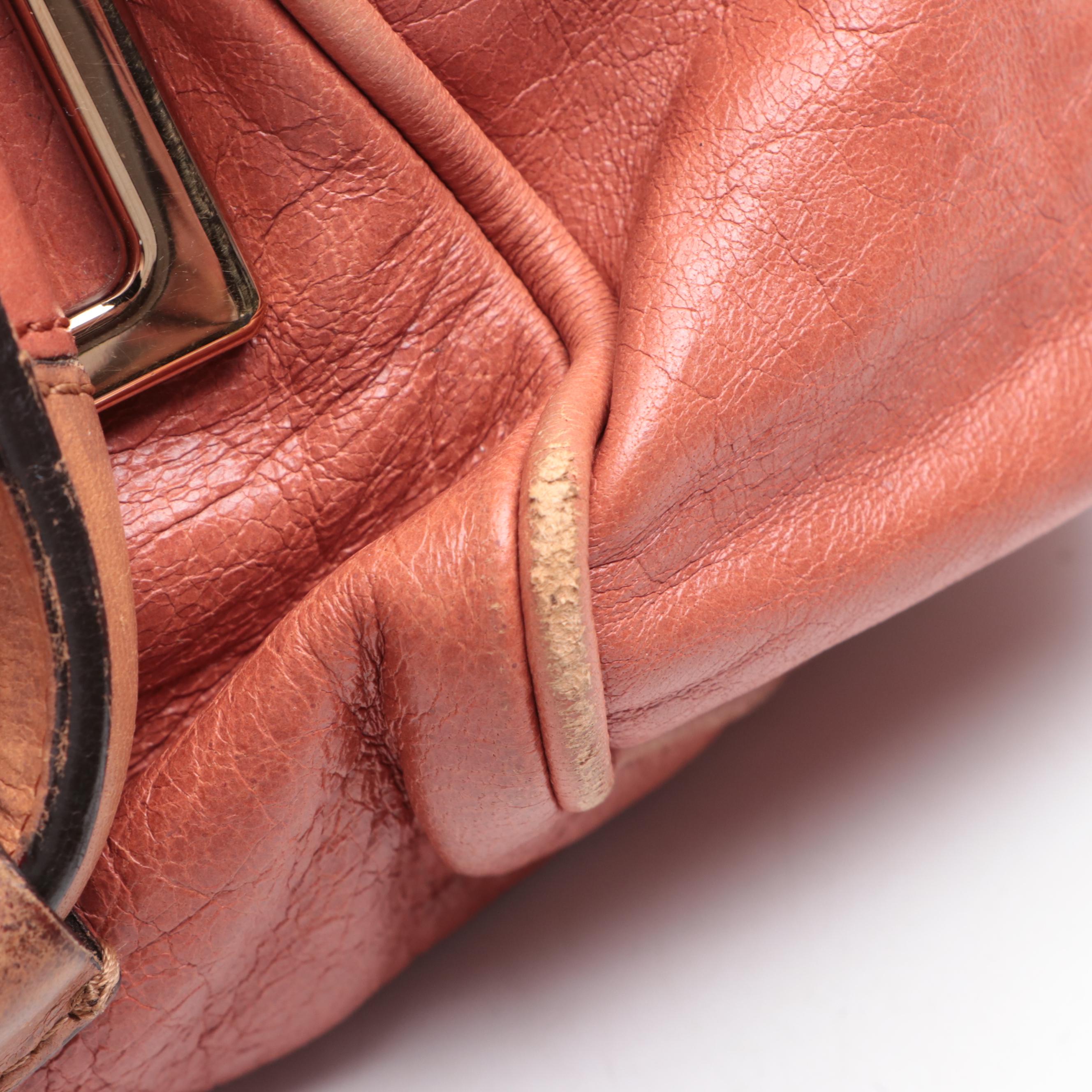 Chloé Mini Ethel Two-Way Bag in Grain Leather