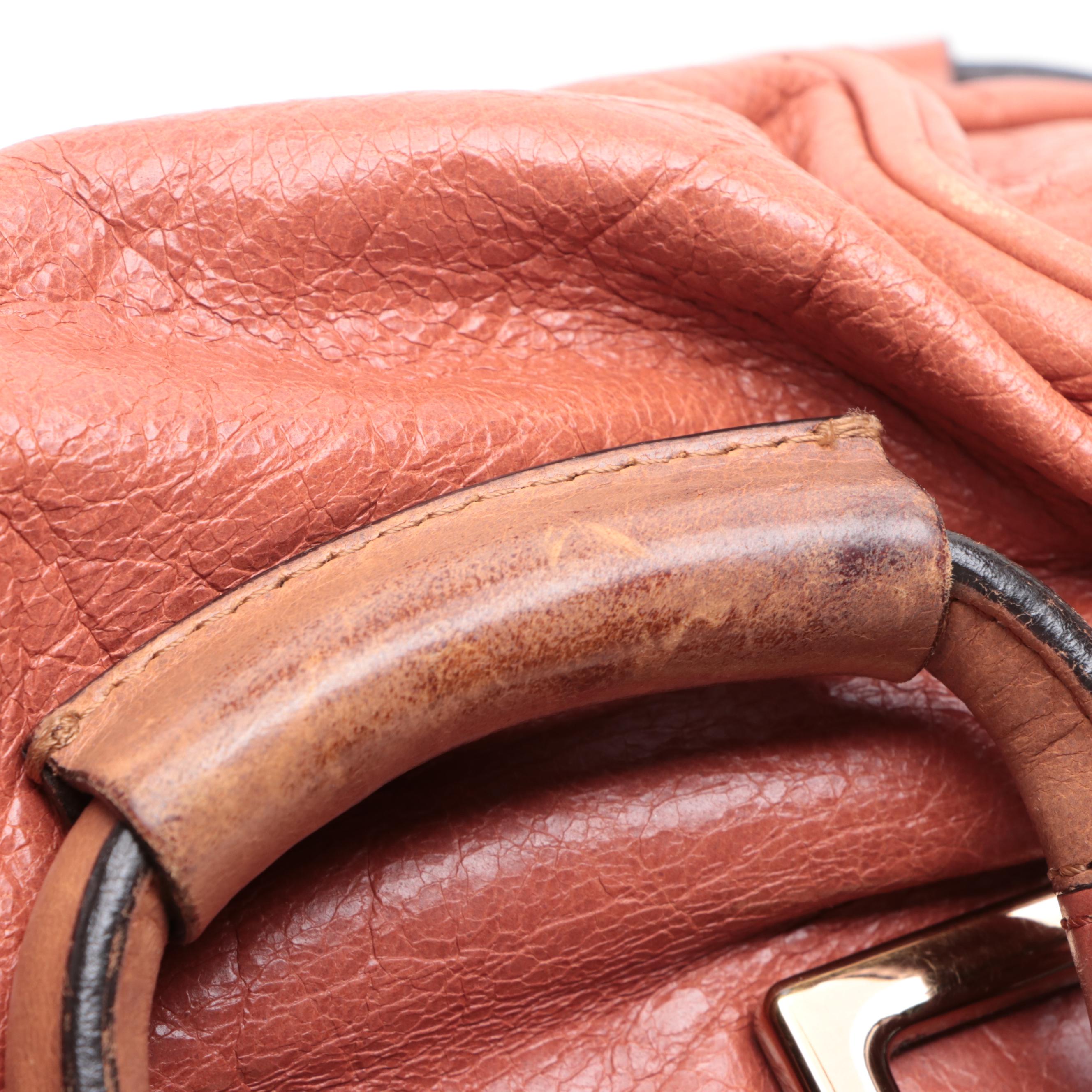 Chloé Mini Ethel Two-Way Bag in Grain Leather