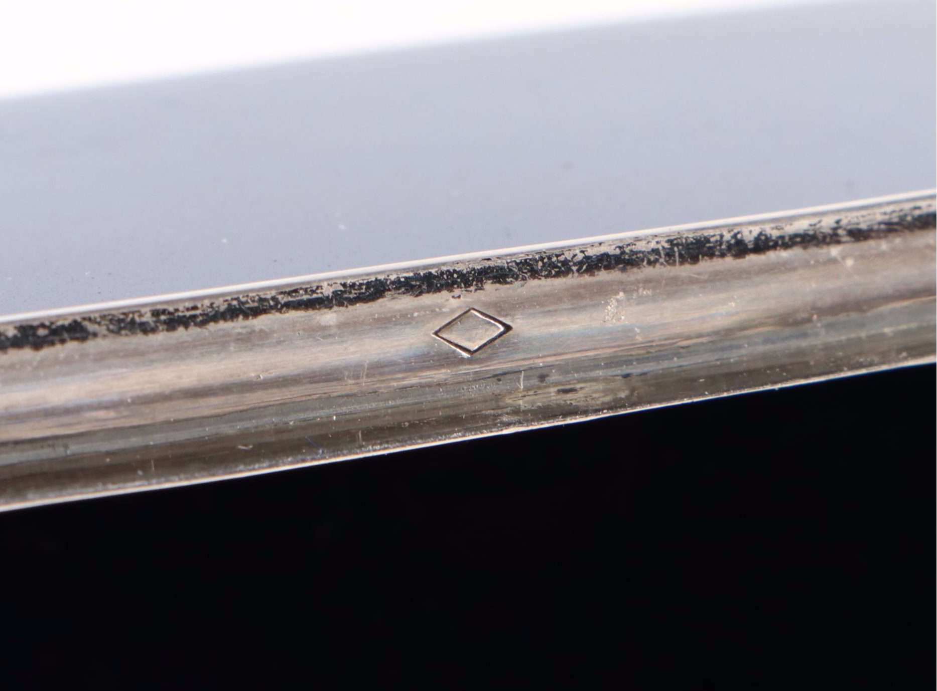 Japanese Meiji Style Sterling Silver Rim Cloisonné Enamel Box