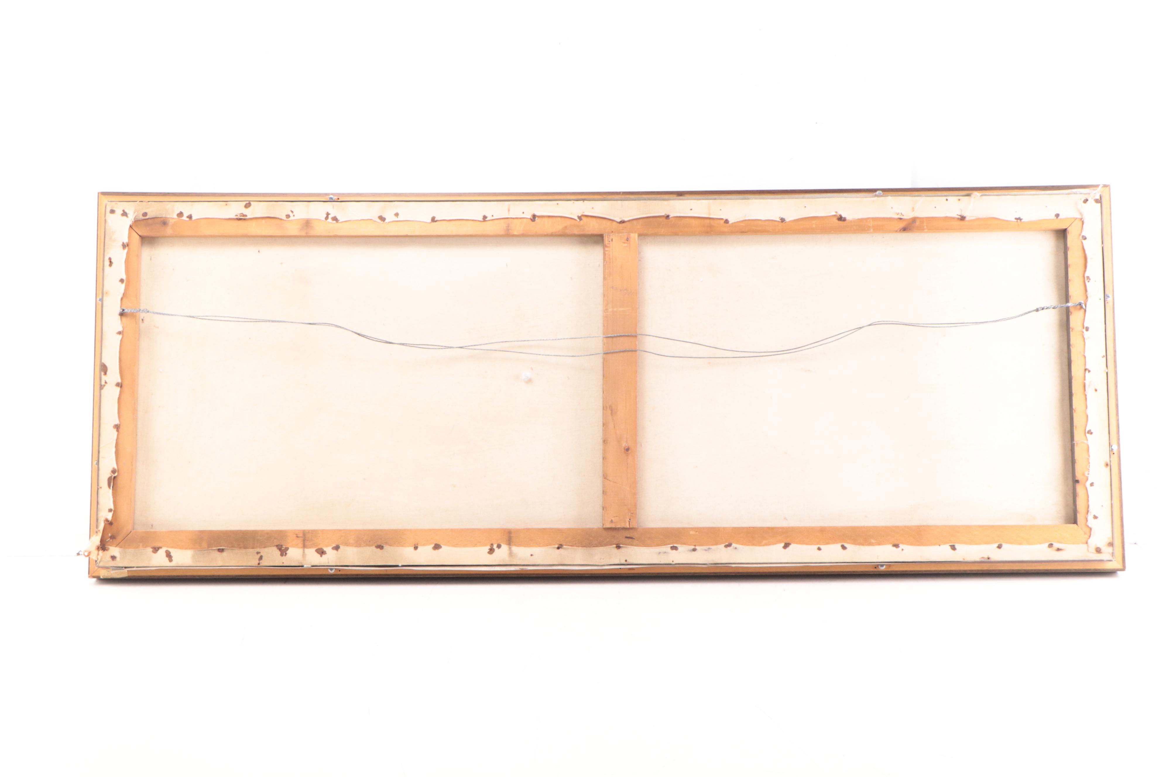 Lumb Stocks Engraving of Battle Scene After Daniel Maclise, 1872