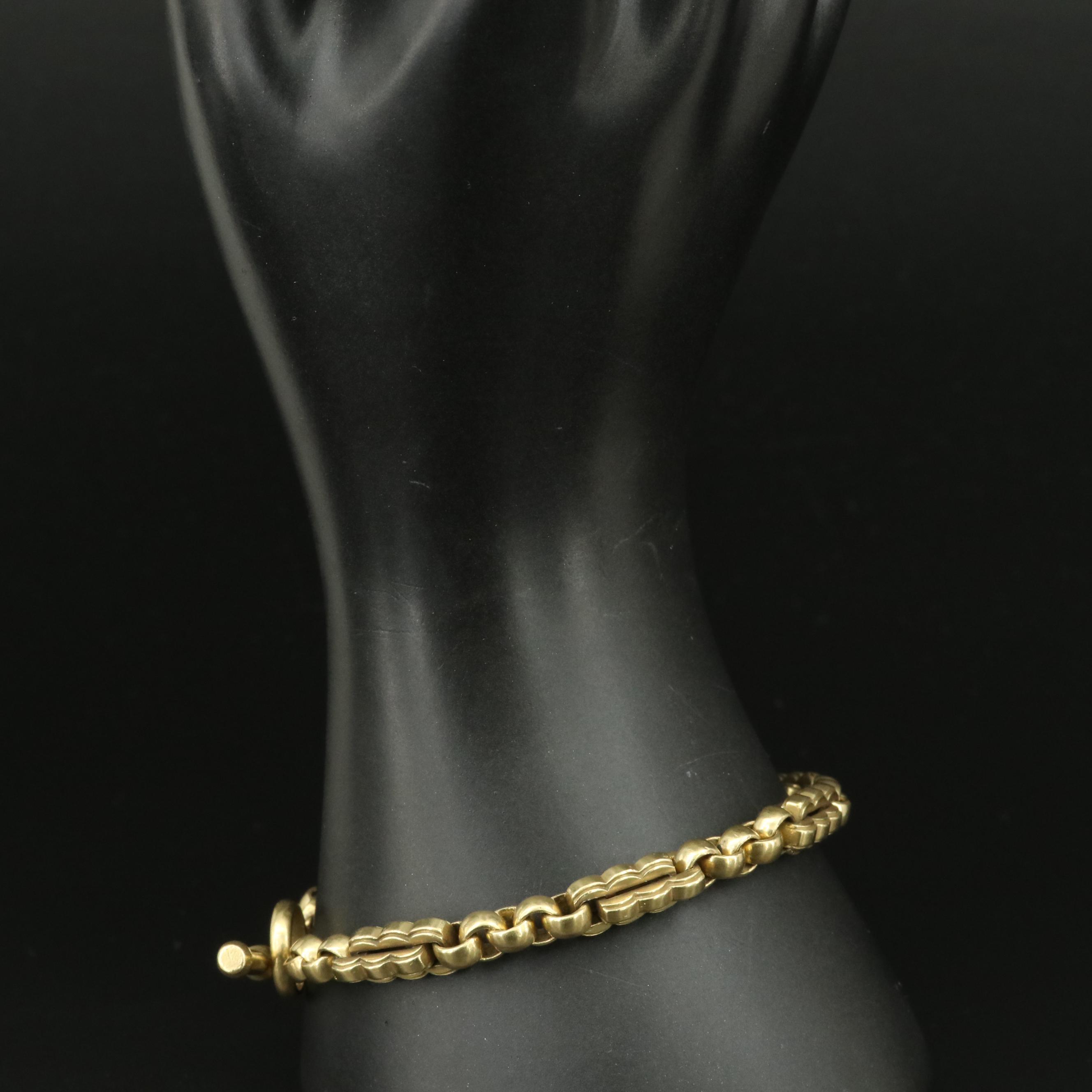 Barry Kieselstein-Cord 18K Scallop Bracelet