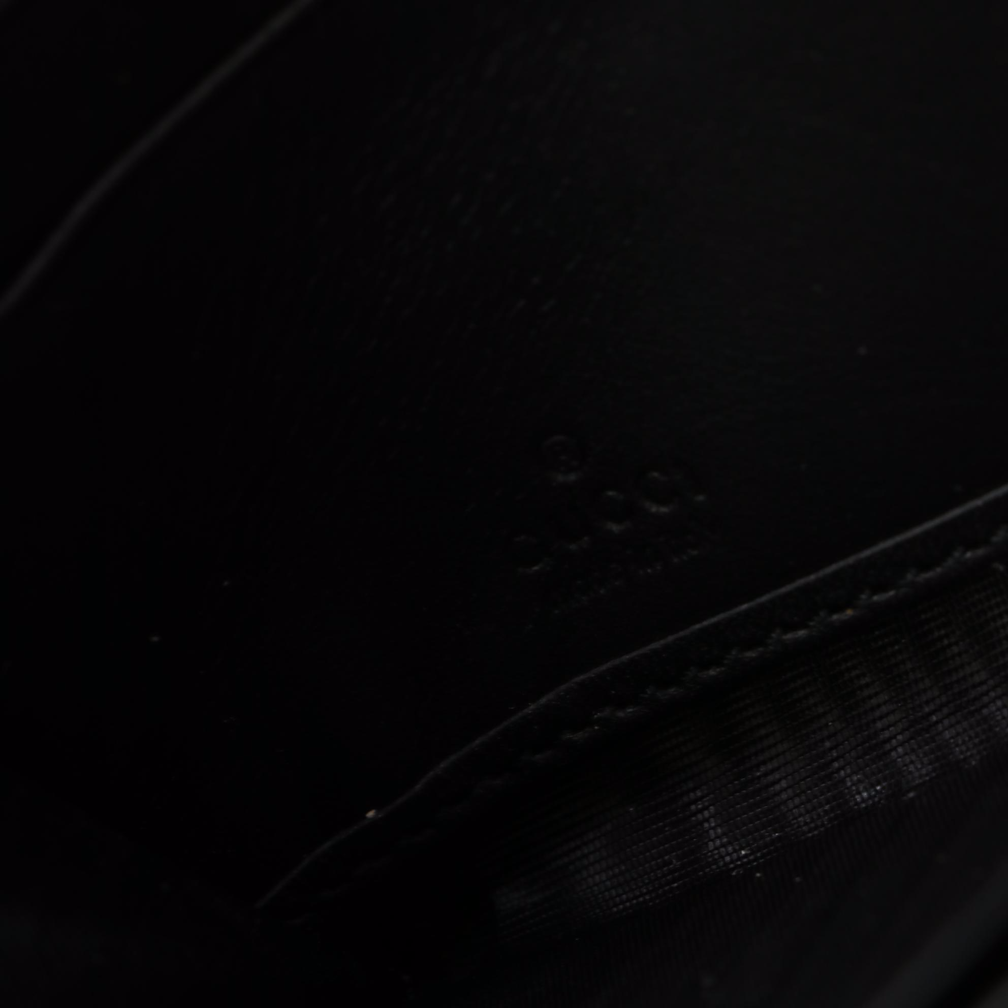 Gucci Zip-Around Wallet in Diamante Studded Leather with Interlocking GG