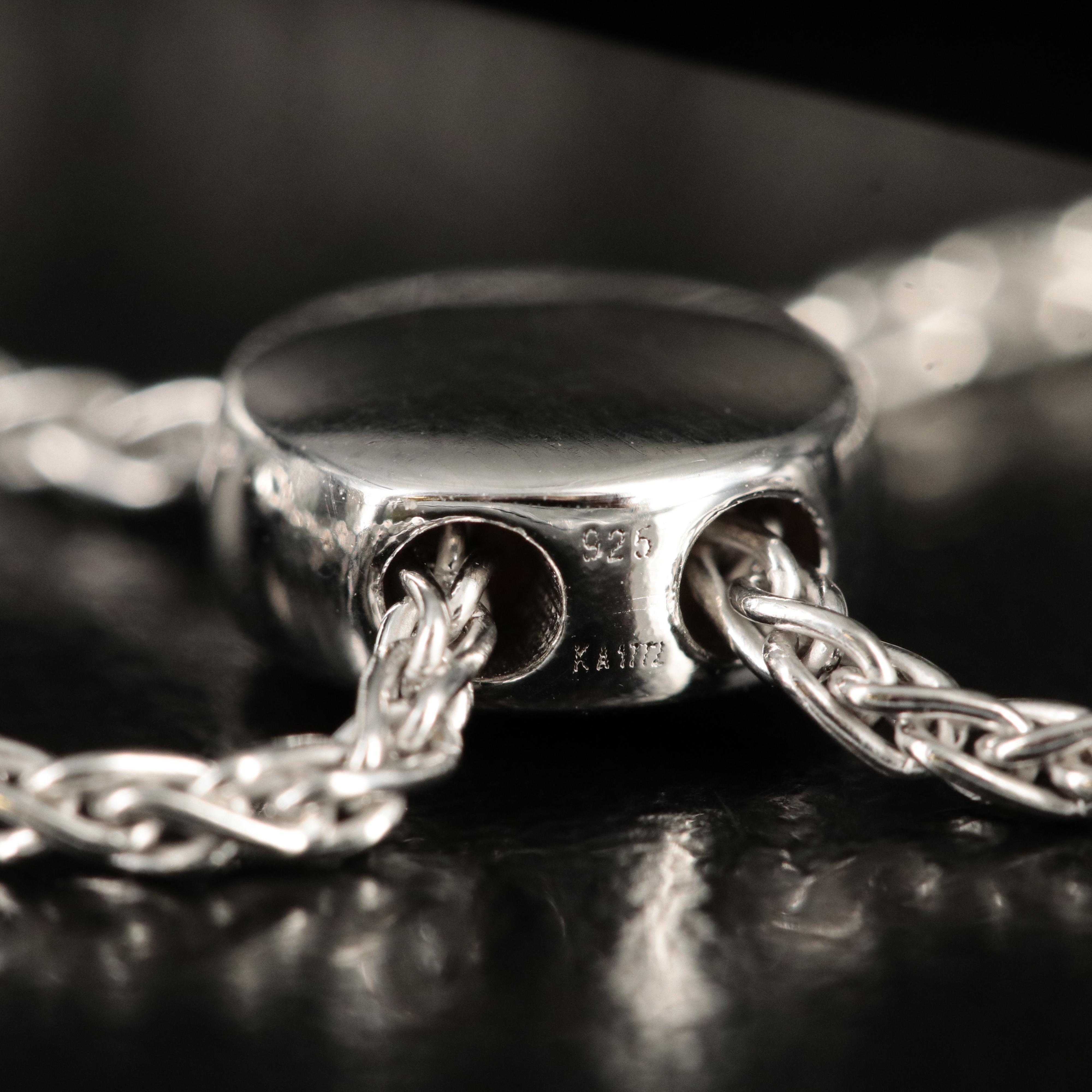 Sterling Topaz and Sapphire Bolo Bracelet