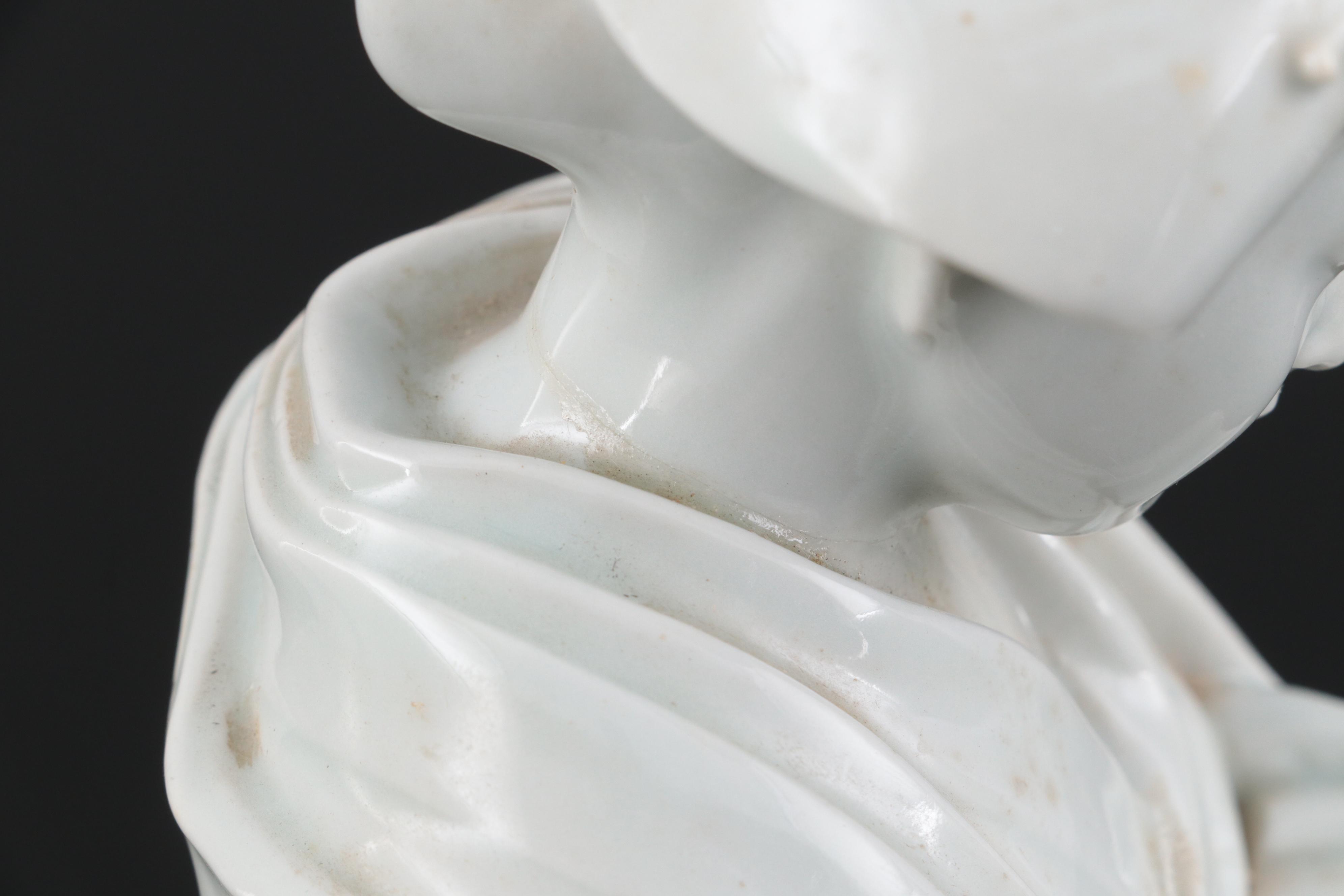 Japanese Blanc de Chine Porcelain Figurine