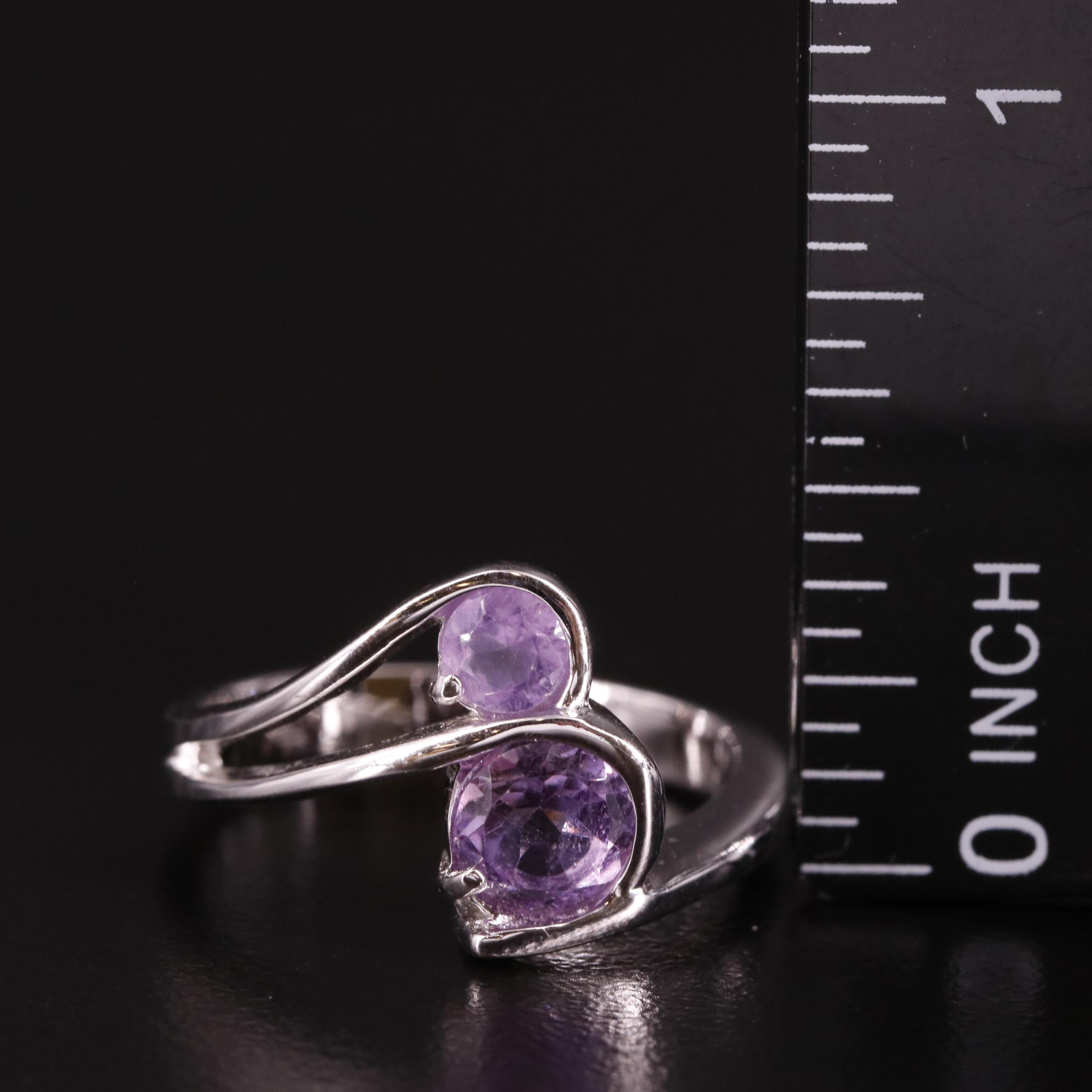Sterling Amethyst Ring