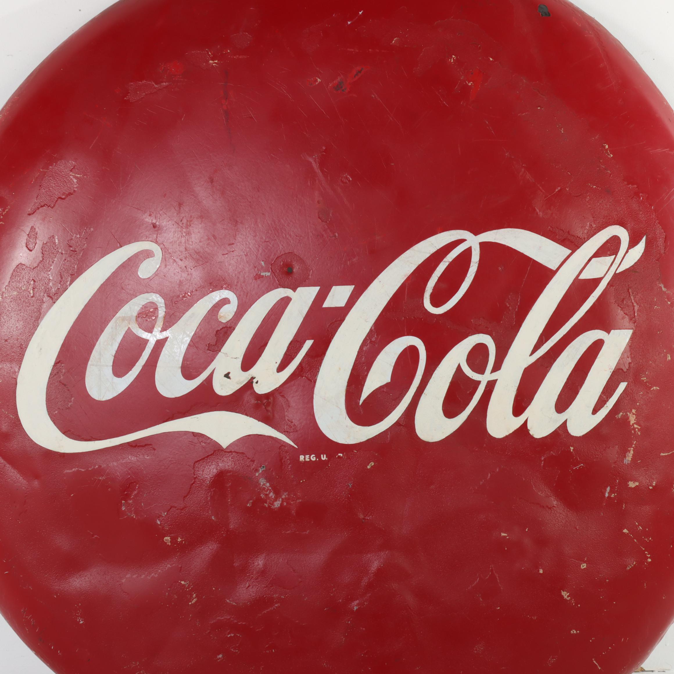 Coca-Cola Metal Sign