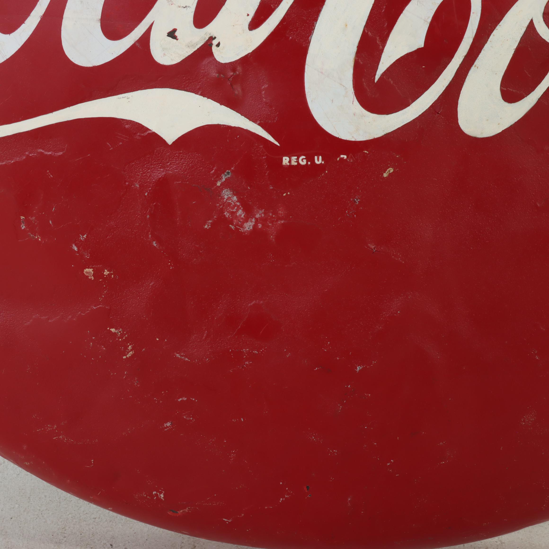 Coca-Cola Metal Sign