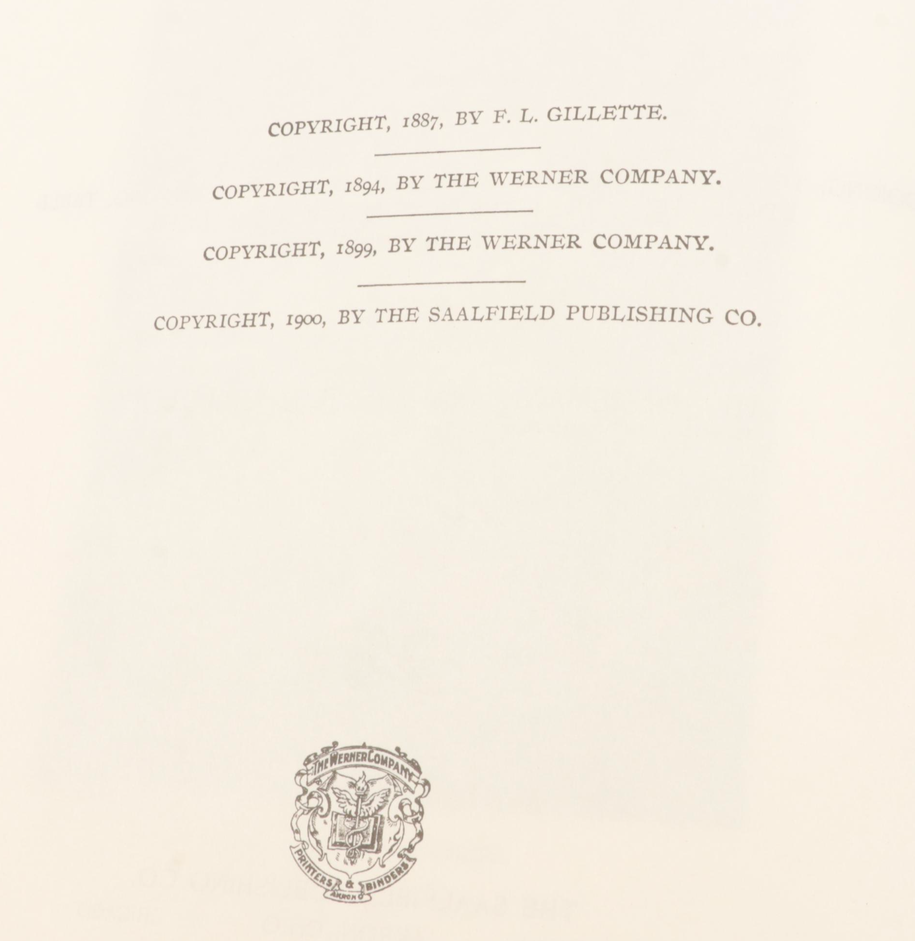 Illustrated "The White House Cook Book" by Hugo Ziemann and F. L. Gillette