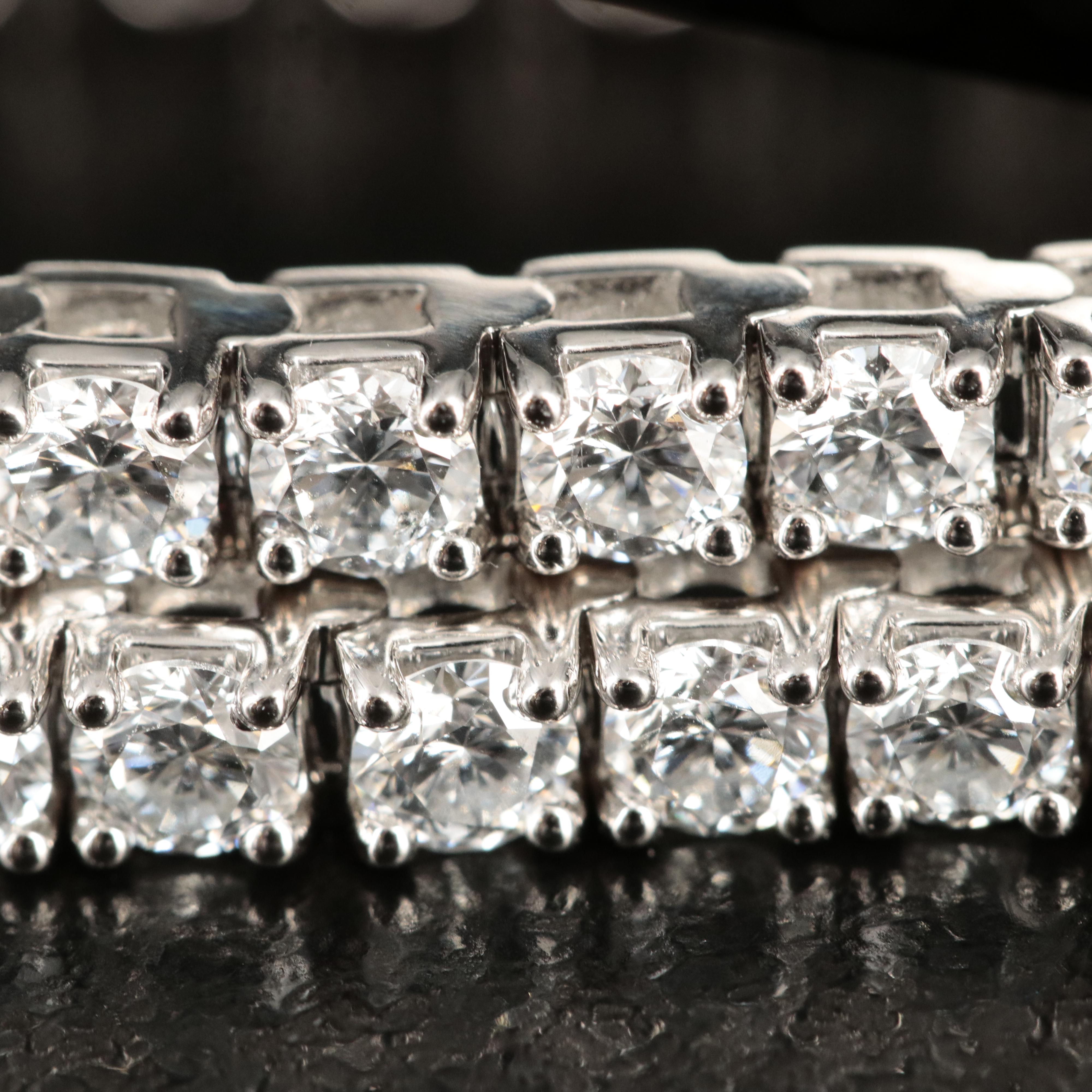 14K 6.00 CTW Lab Grown Diamond Line Bracelet