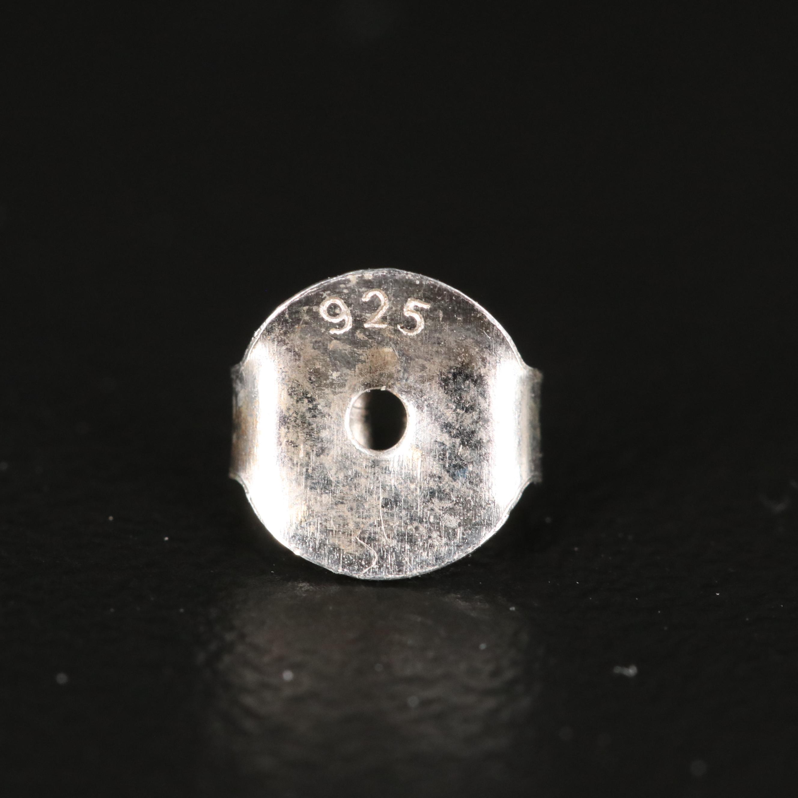 Sterling Smoky Quartz and Diamond Teardrop Earrings