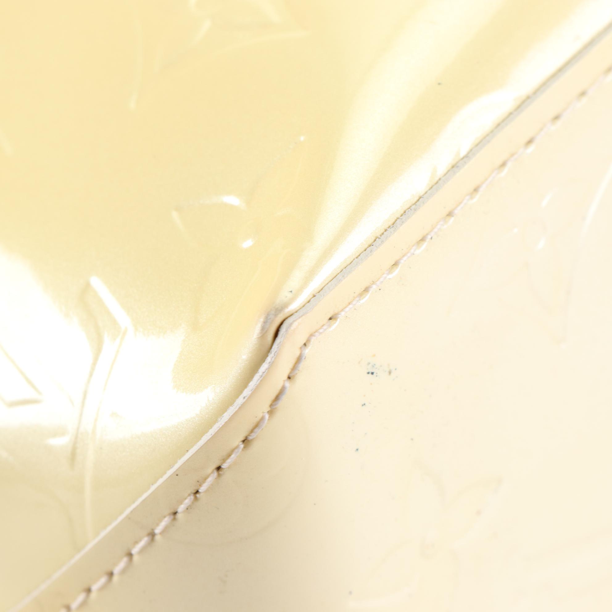 Louis Vuitton Reade PM in Monogram Vernis and Vachetta Leather