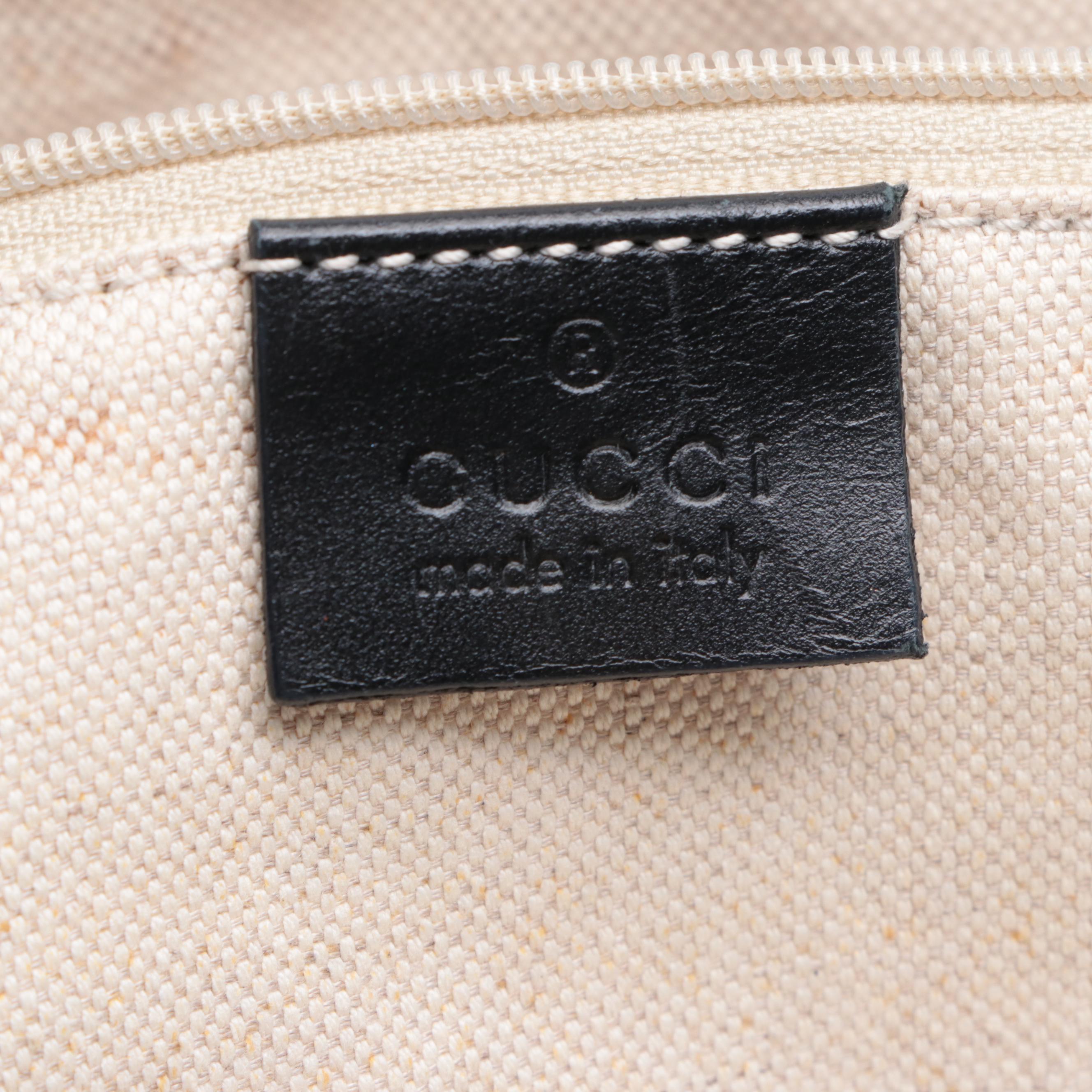 Gucci Sukey Tote in Diamante Canvas and Leather