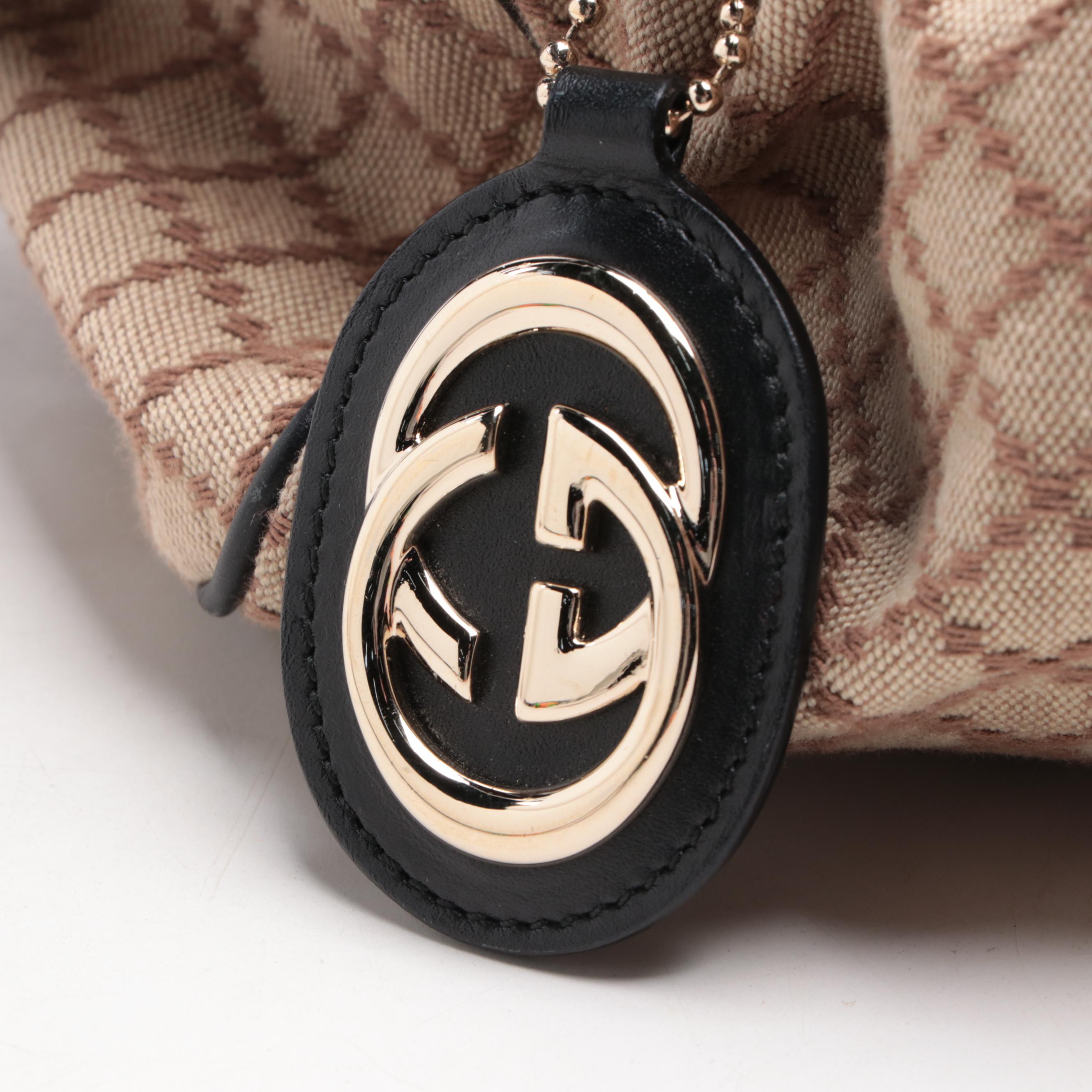 Gucci Sukey Tote in Diamante Canvas and Leather