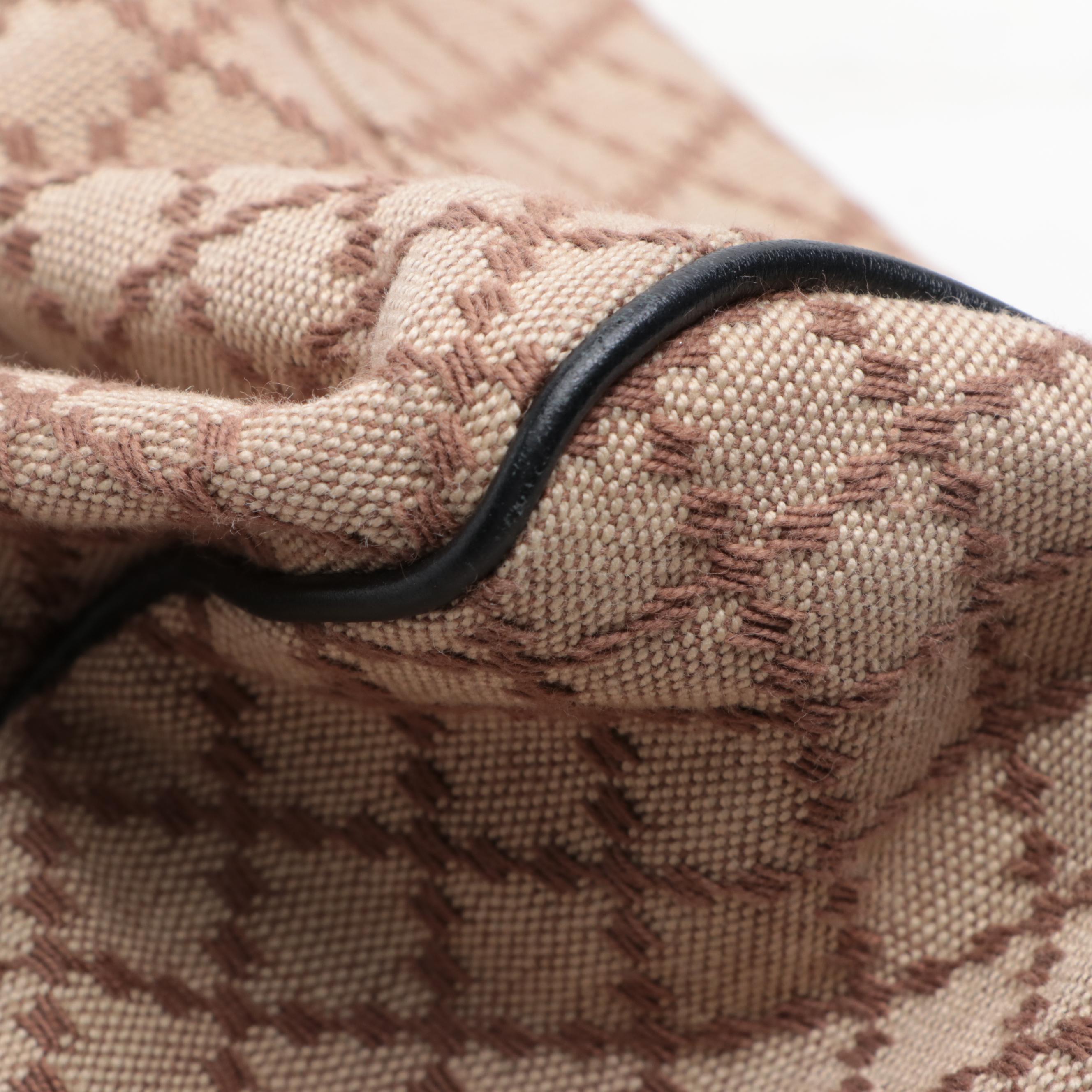 Gucci Sukey Tote in Diamante Canvas and Leather