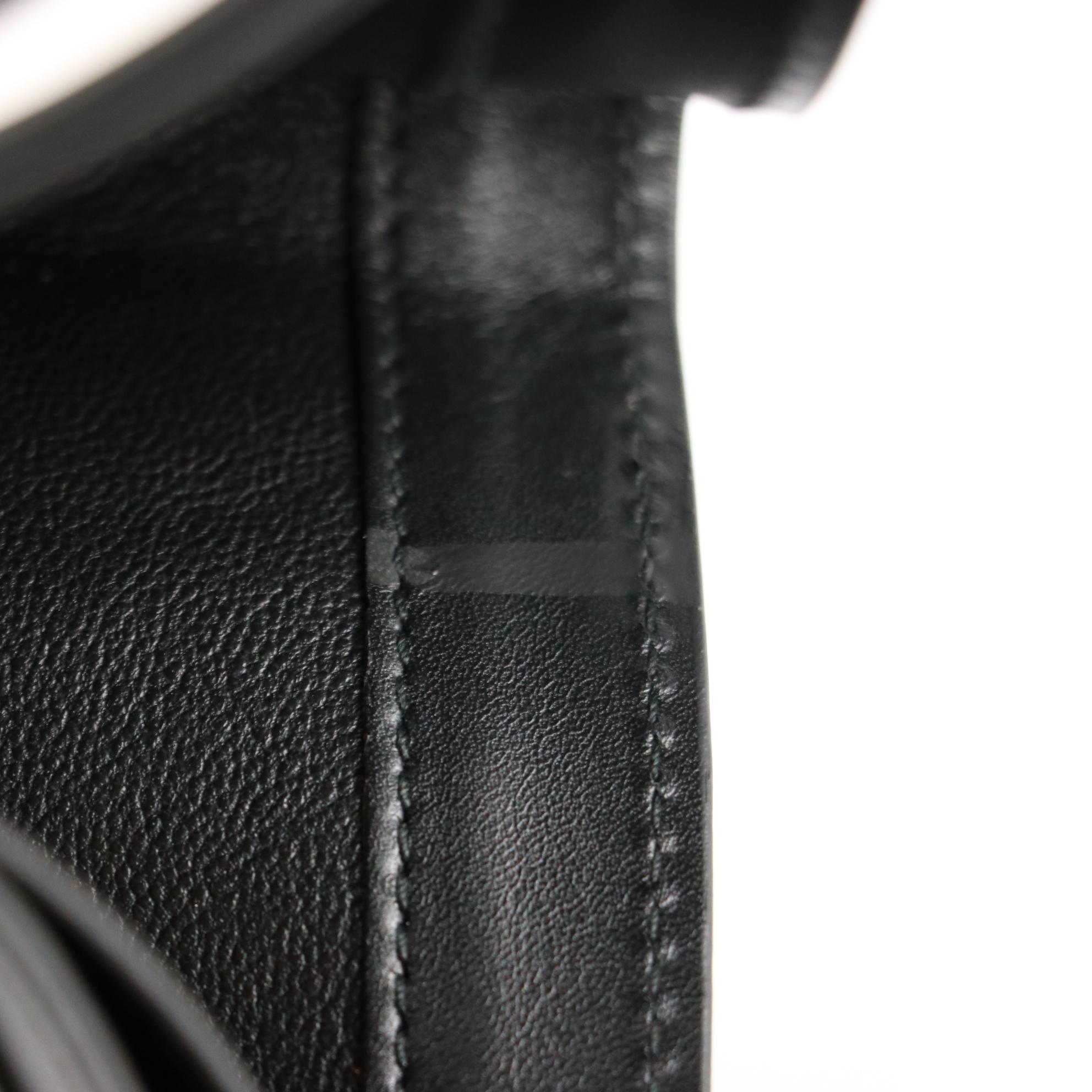 Saint Laurent Bifold Wallet in Studded Black Leather