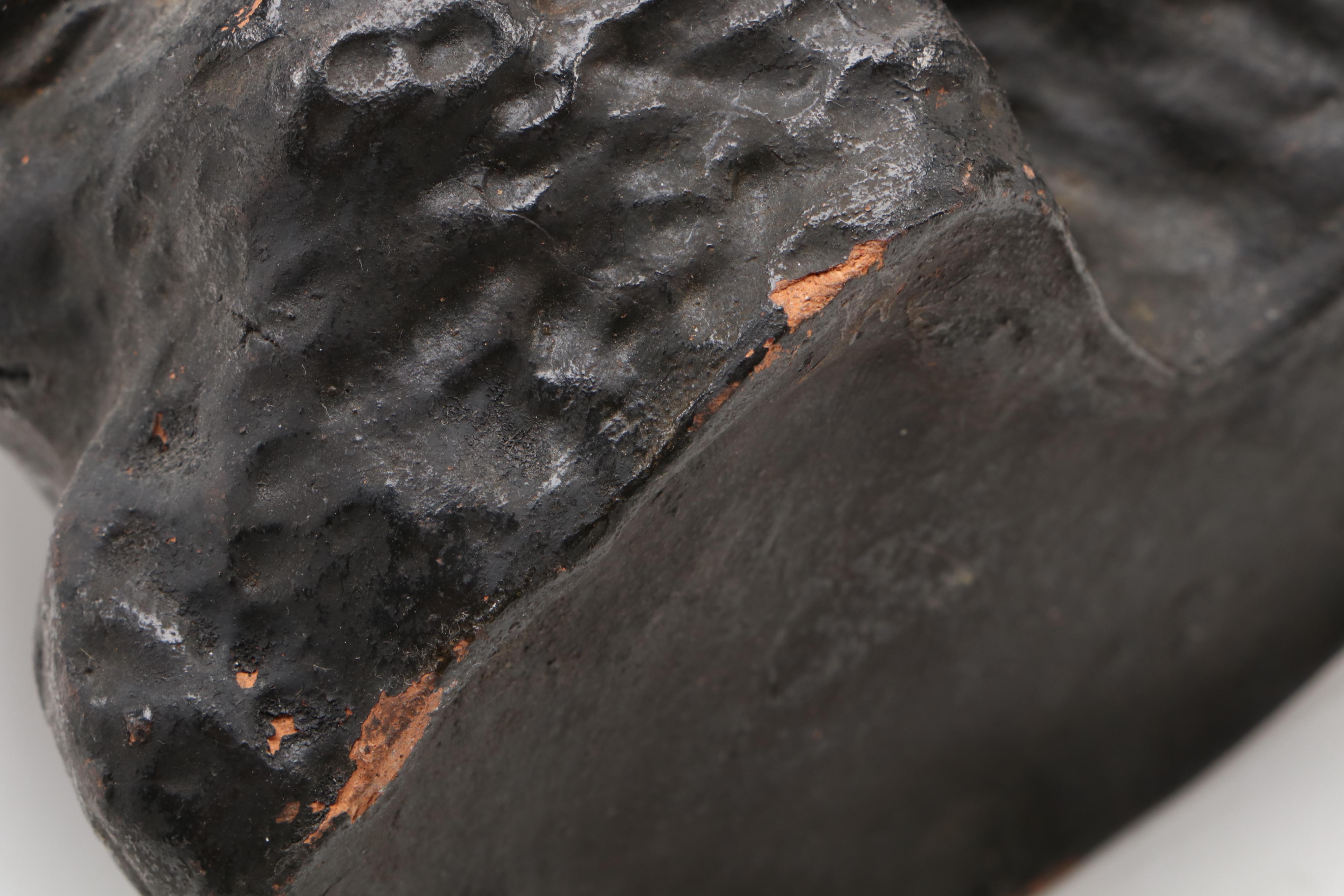 Japanese Parcel Gilt Painted Earthenware Sculptures of Kannon