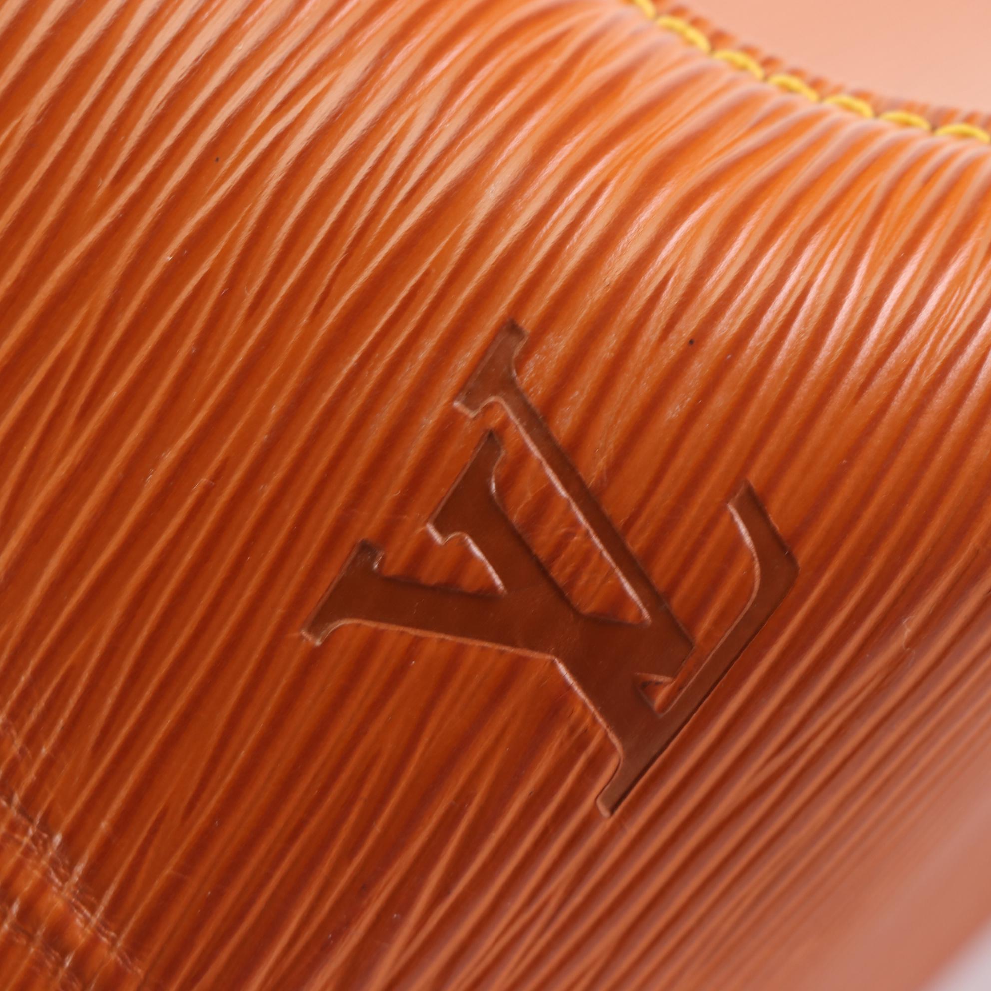 Louis Vuitton Keepall 50 in Cipango Gold Epi and Smooth Leather