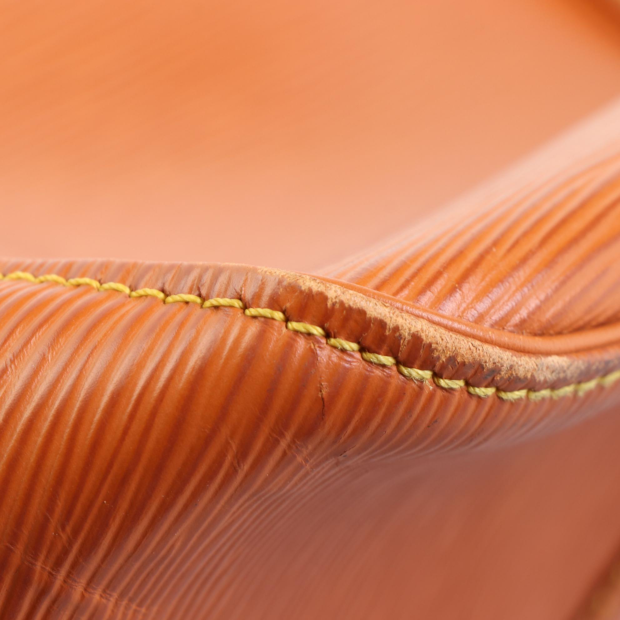 Louis Vuitton Keepall 50 in Cipango Gold Epi and Smooth Leather