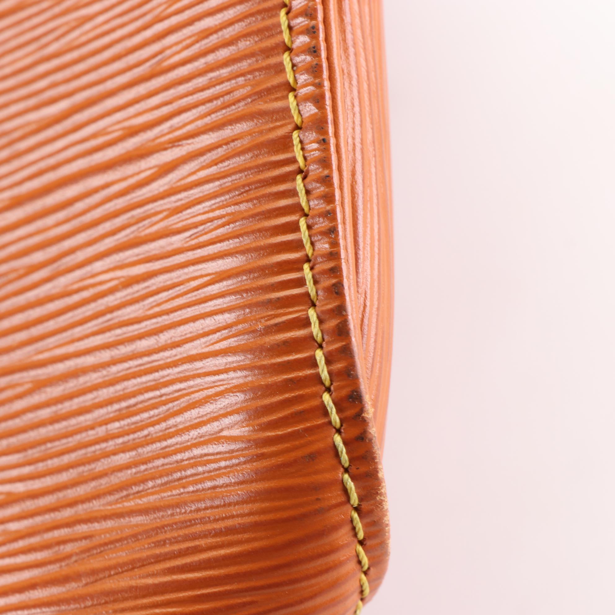 Louis Vuitton Keepall 50 in Cipango Gold Epi and Smooth Leather