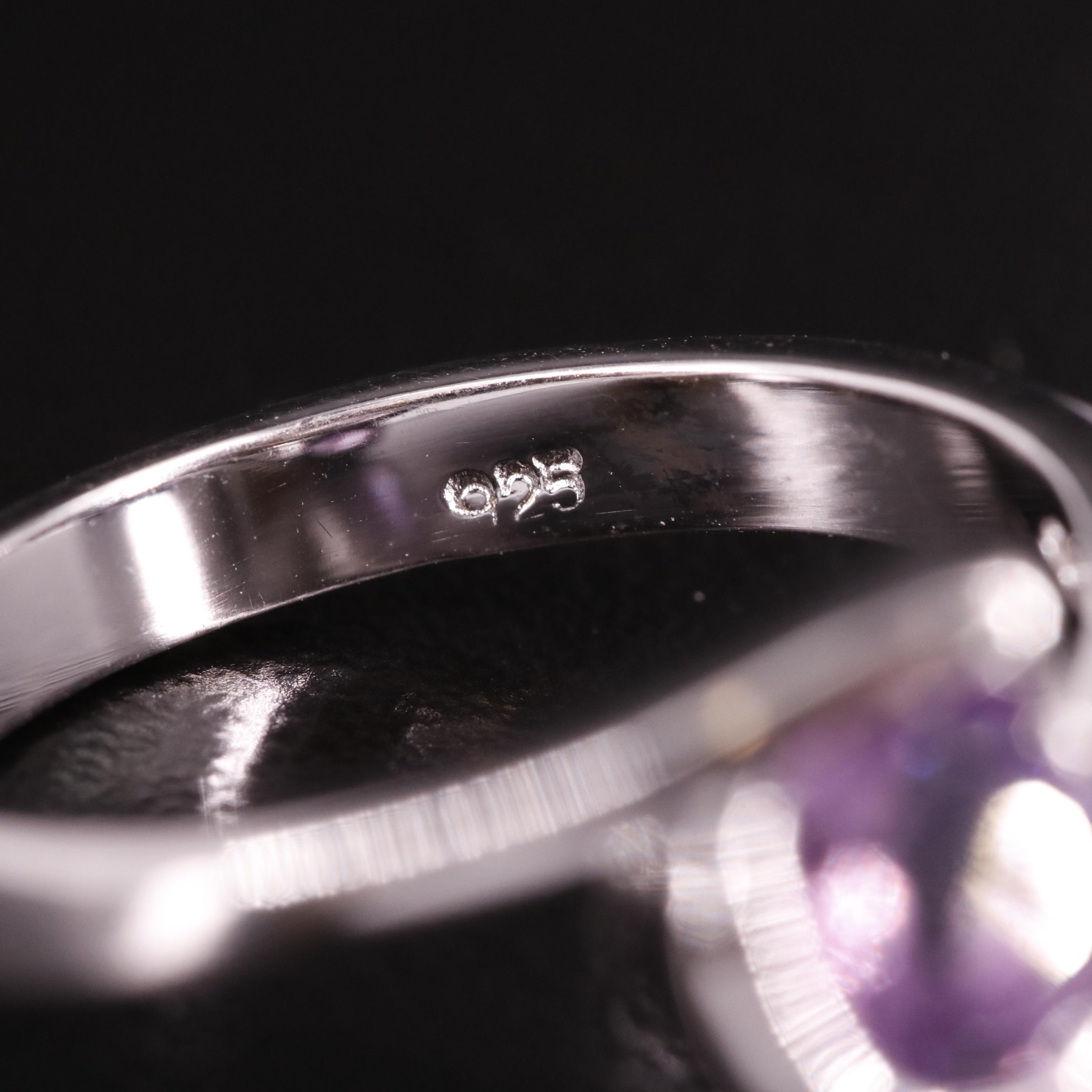 Sterling Amethyst Ring