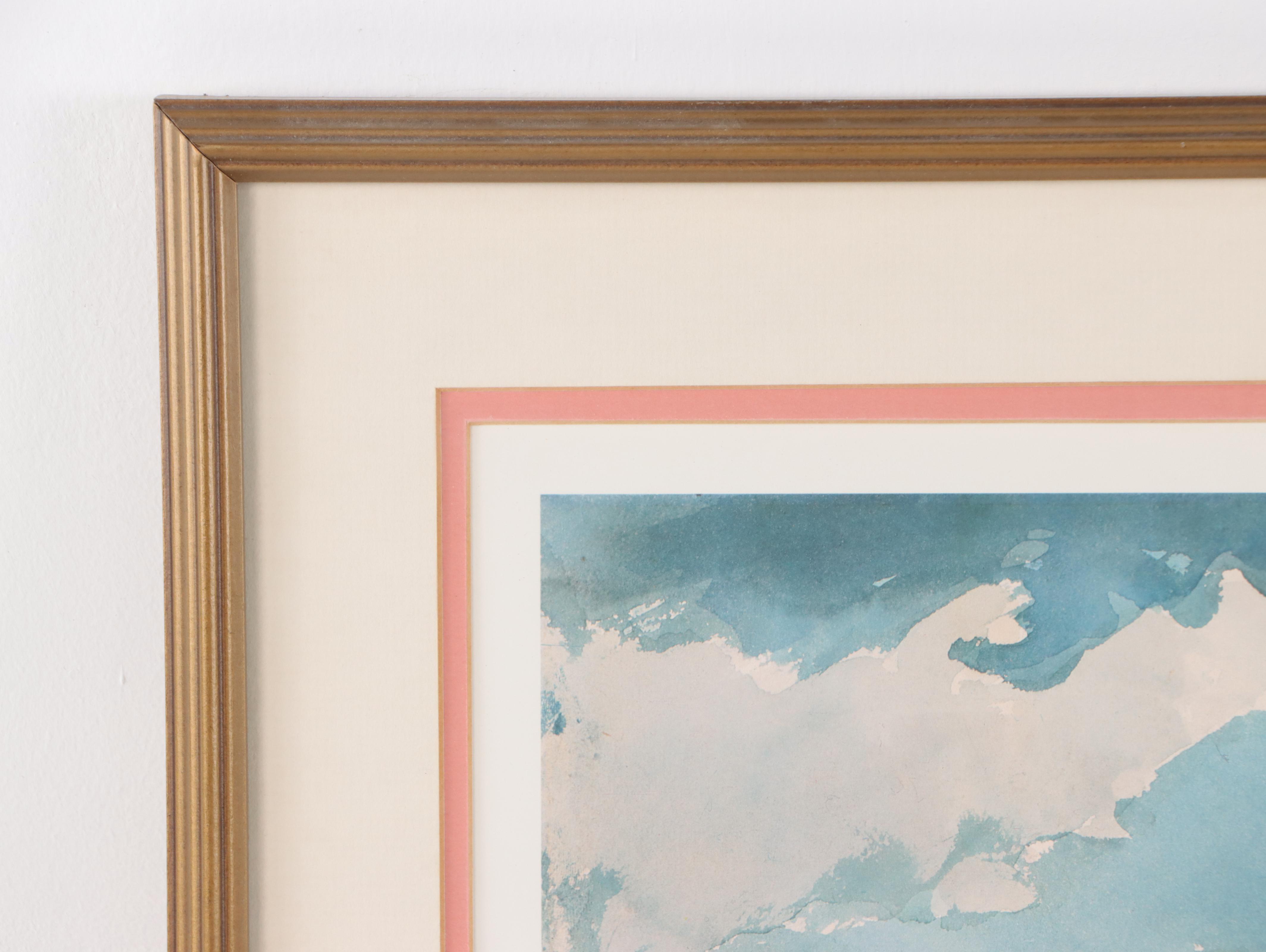 Landscape Offset Lithographs Including "Fourways Inn" After Maria Evers Smith