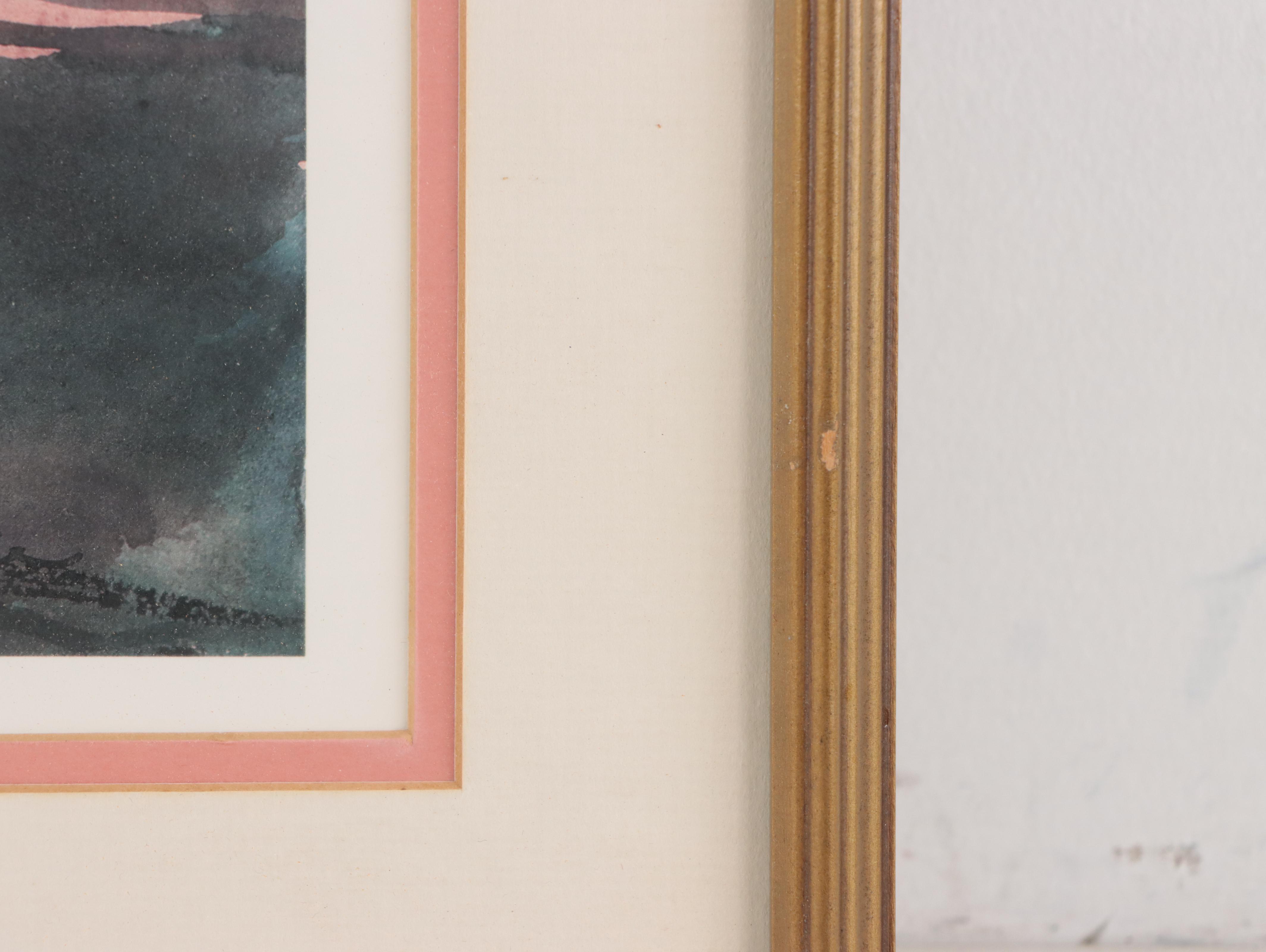 Landscape Offset Lithographs Including "Fourways Inn" After Maria Evers Smith