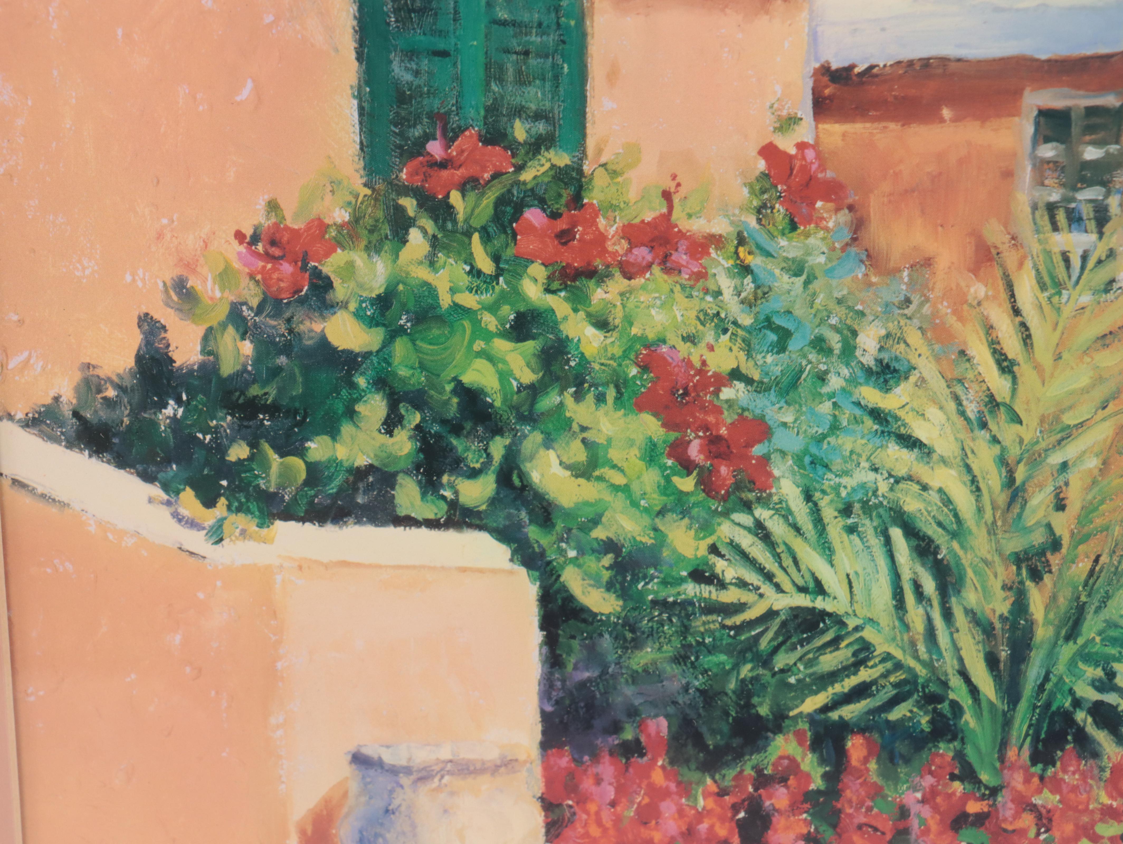 Landscape Offset Lithographs Including "Fourways Inn" After Maria Evers Smith