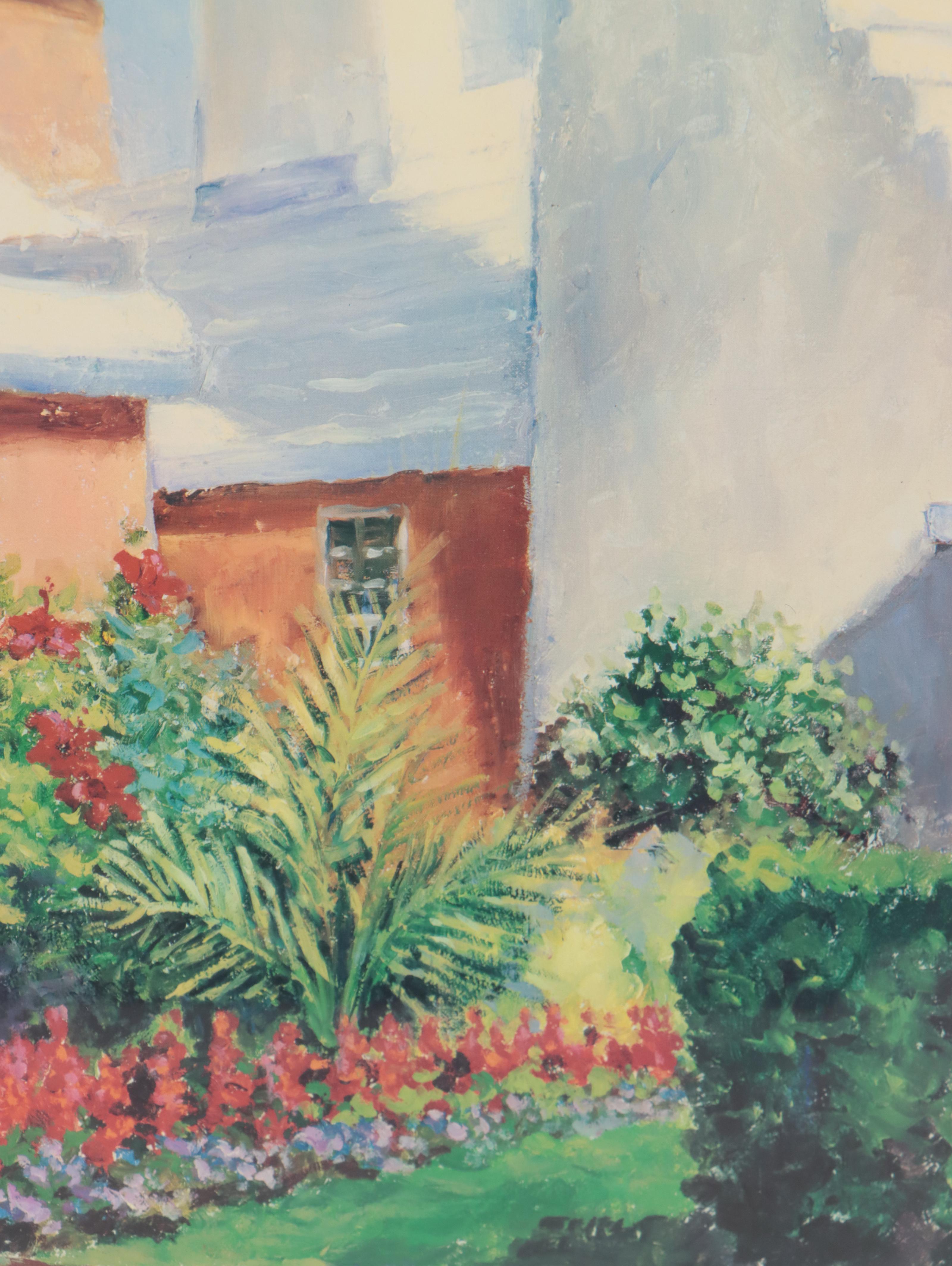 Landscape Offset Lithographs Including "Fourways Inn" After Maria Evers Smith