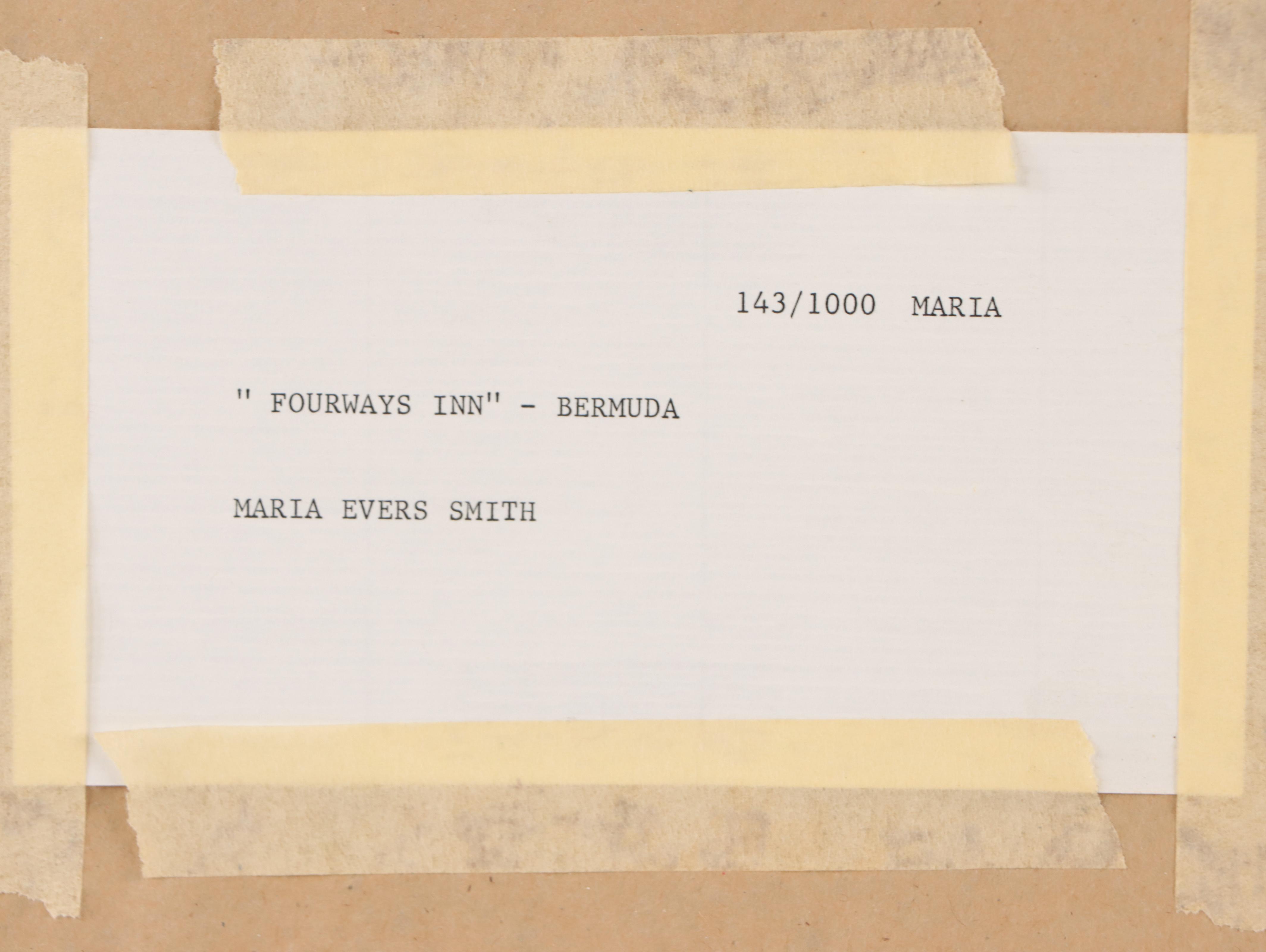 Landscape Offset Lithographs Including "Fourways Inn" After Maria Evers Smith