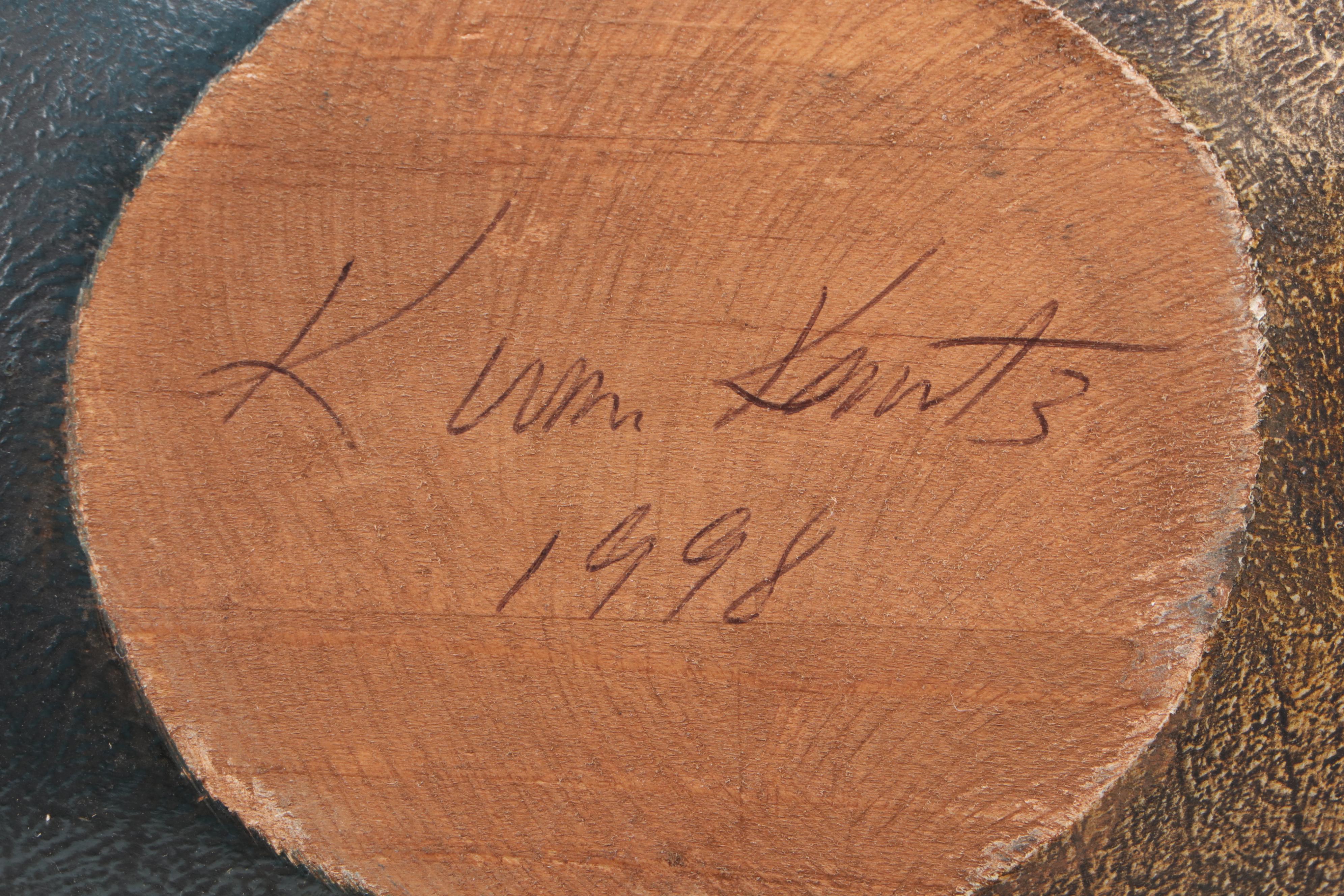 Artist Signed Hand-Painted Carved Wood Redhead Ducks and More