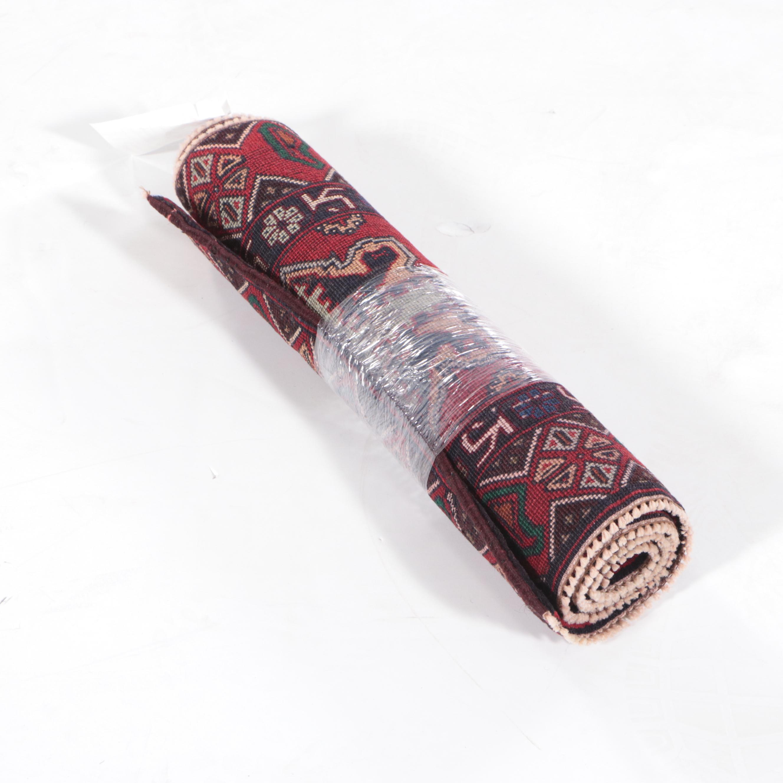 1'7 x 2'10 Hand-Knotted Afghan Baluch Accent Rug