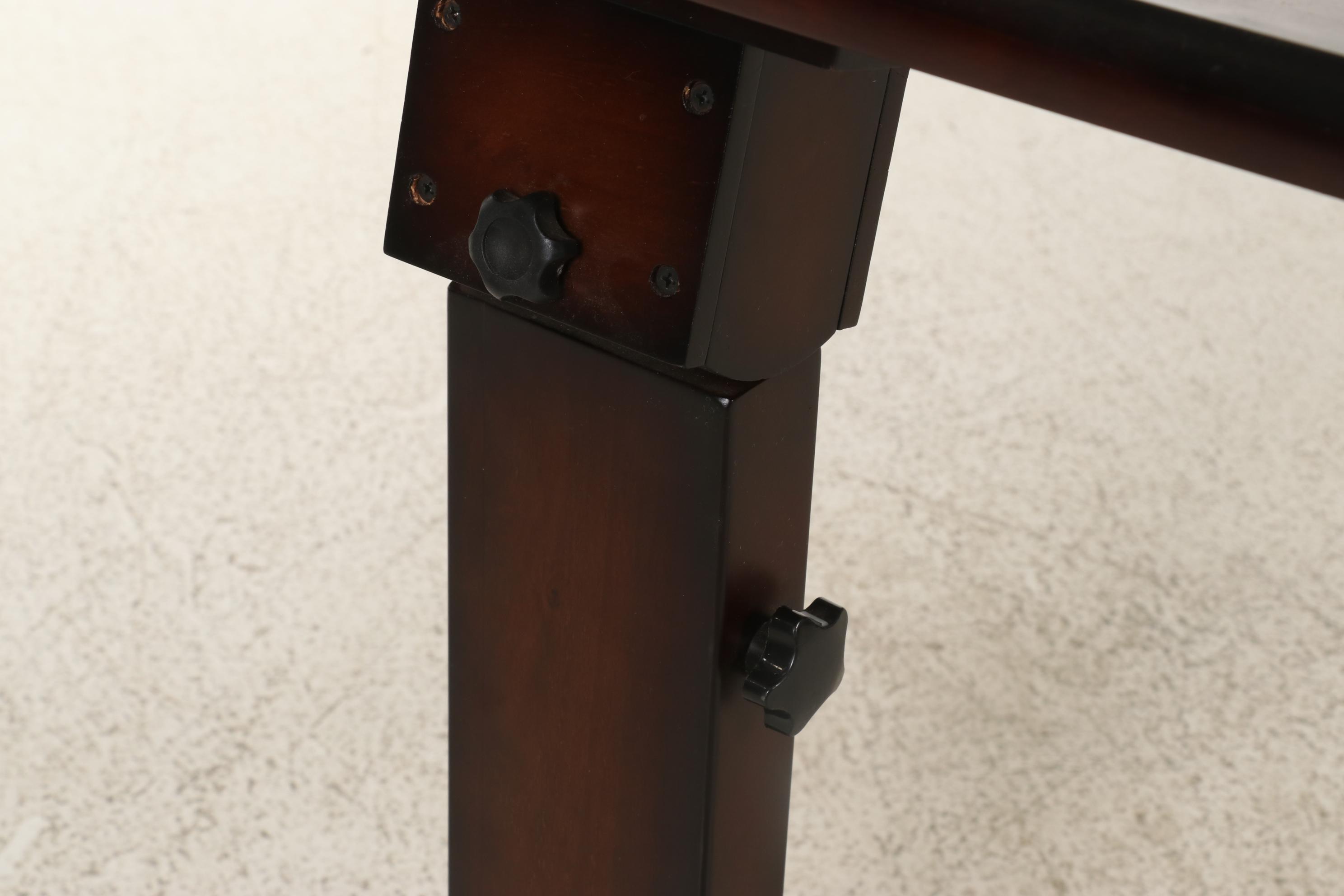 Adjustable Mahogany-Finish Lectern