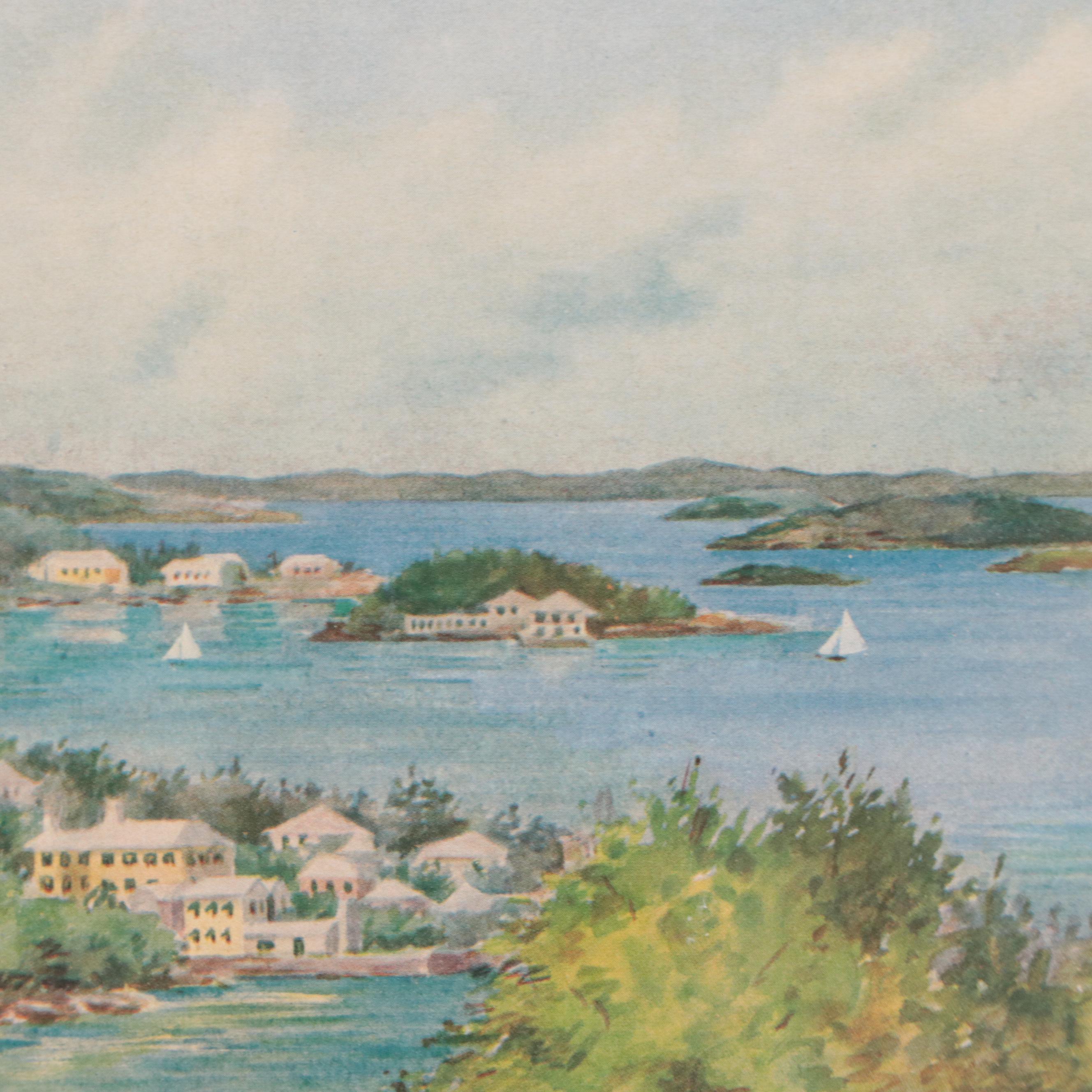 Offset Lithographs After Ethel Tucker of Bermuda Landscapes
