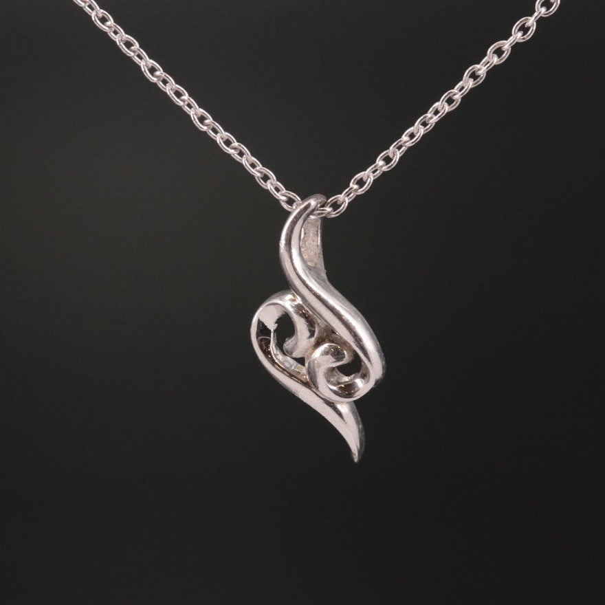 Sterling Pendant Necklace
