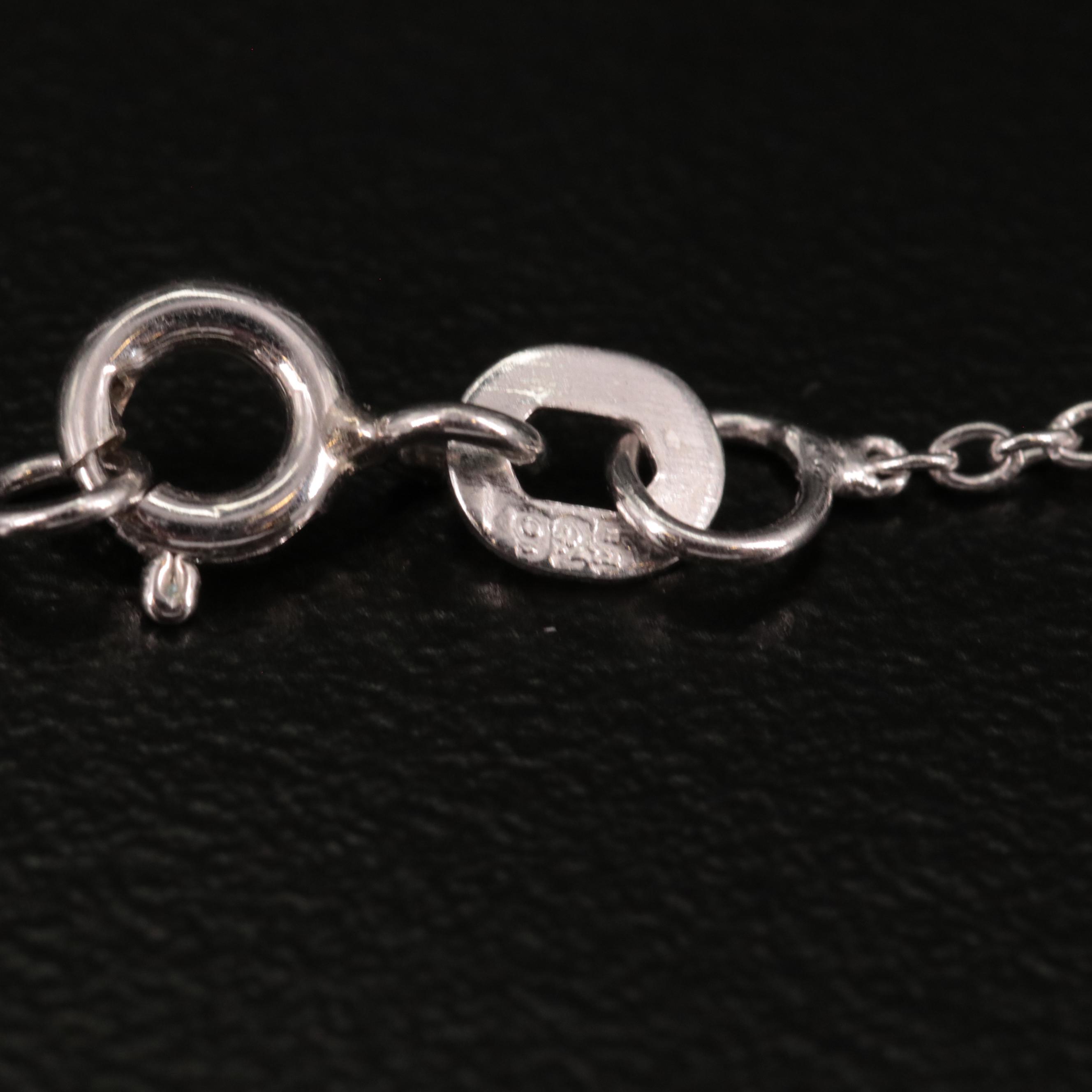 Sterling Pendant Necklace