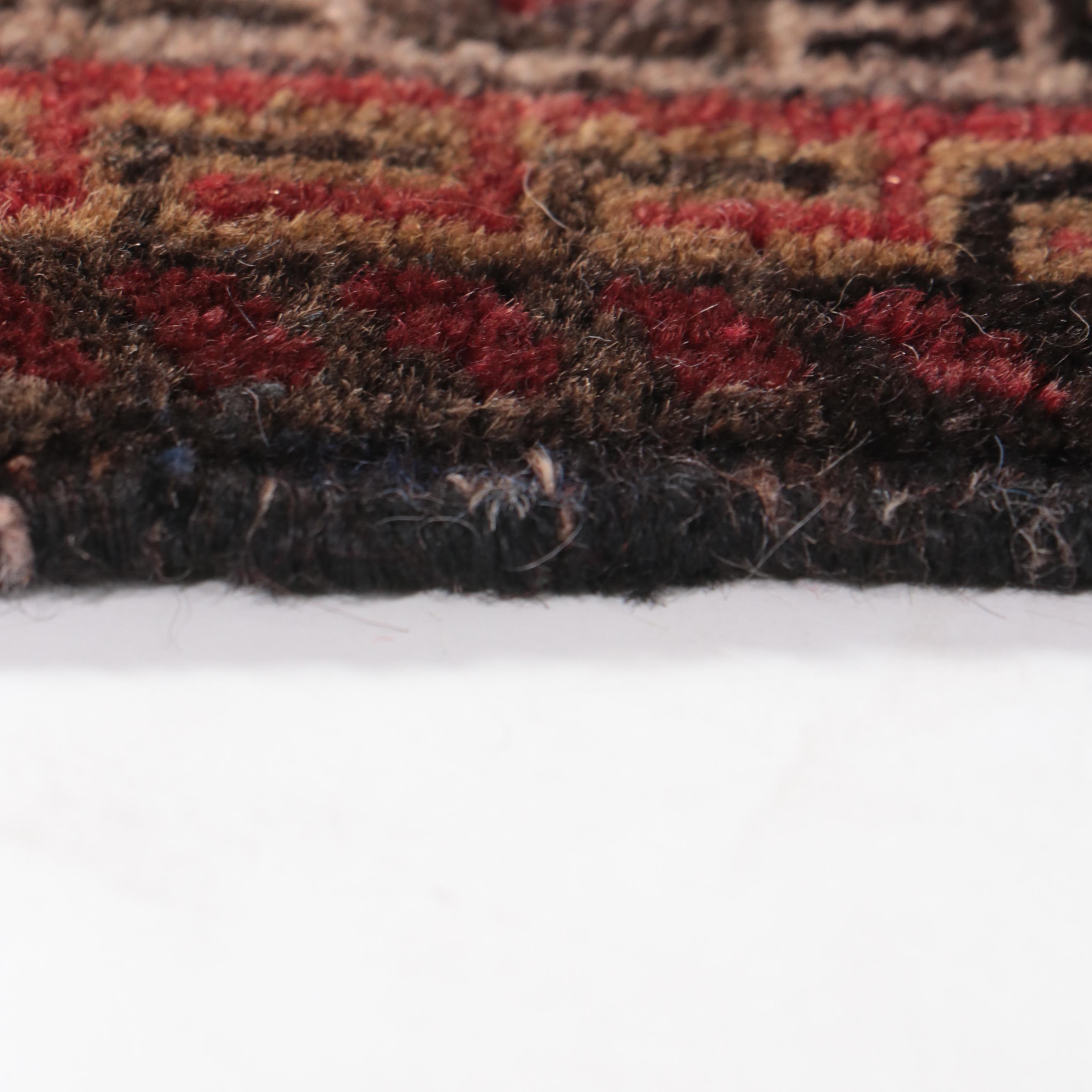 2'2 x 2'5 Hand-Knotted Afghan Baluch Accent Rug Floor Mat