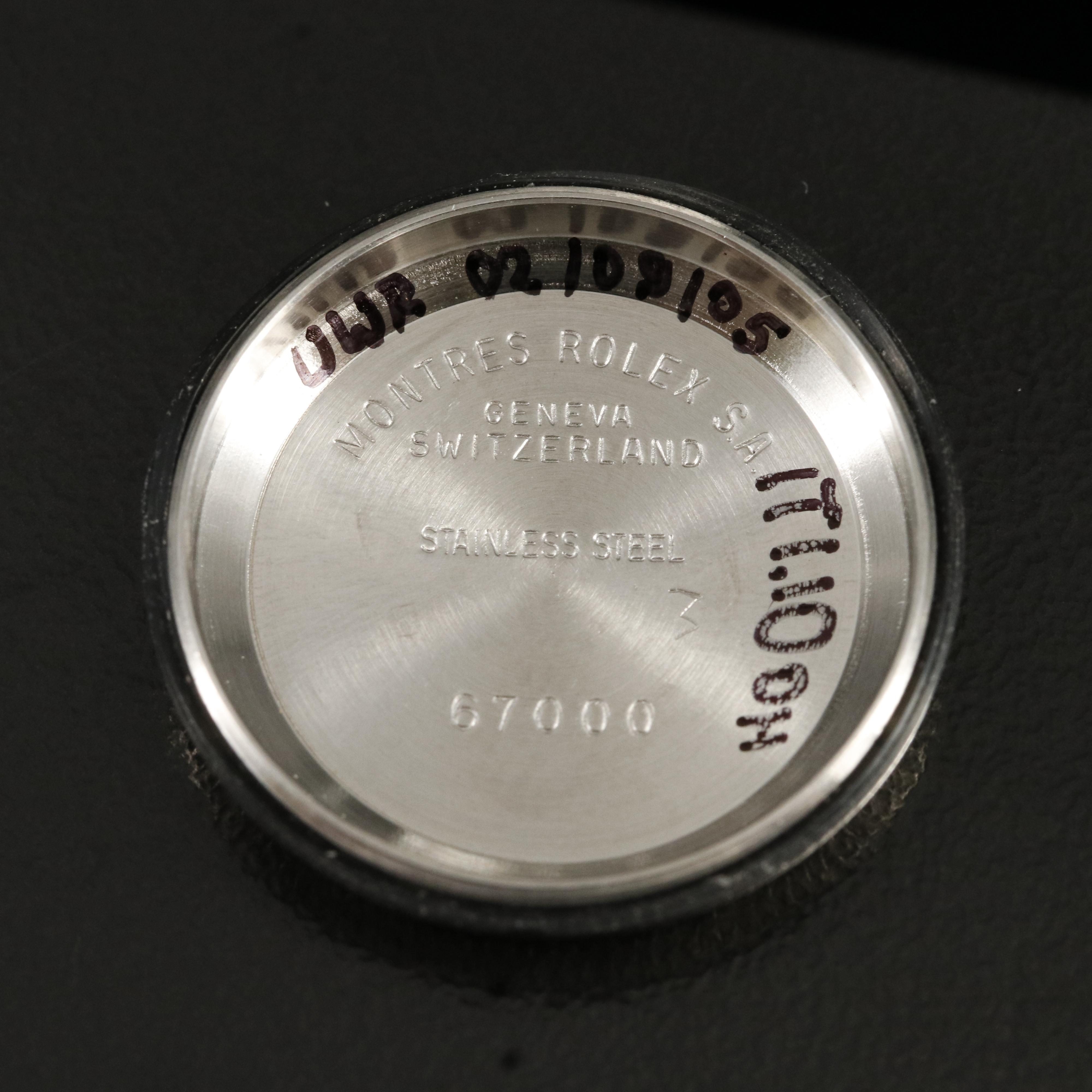 1990 - 1991 Rolex Oyster Perpetual Diamond Dial Watch