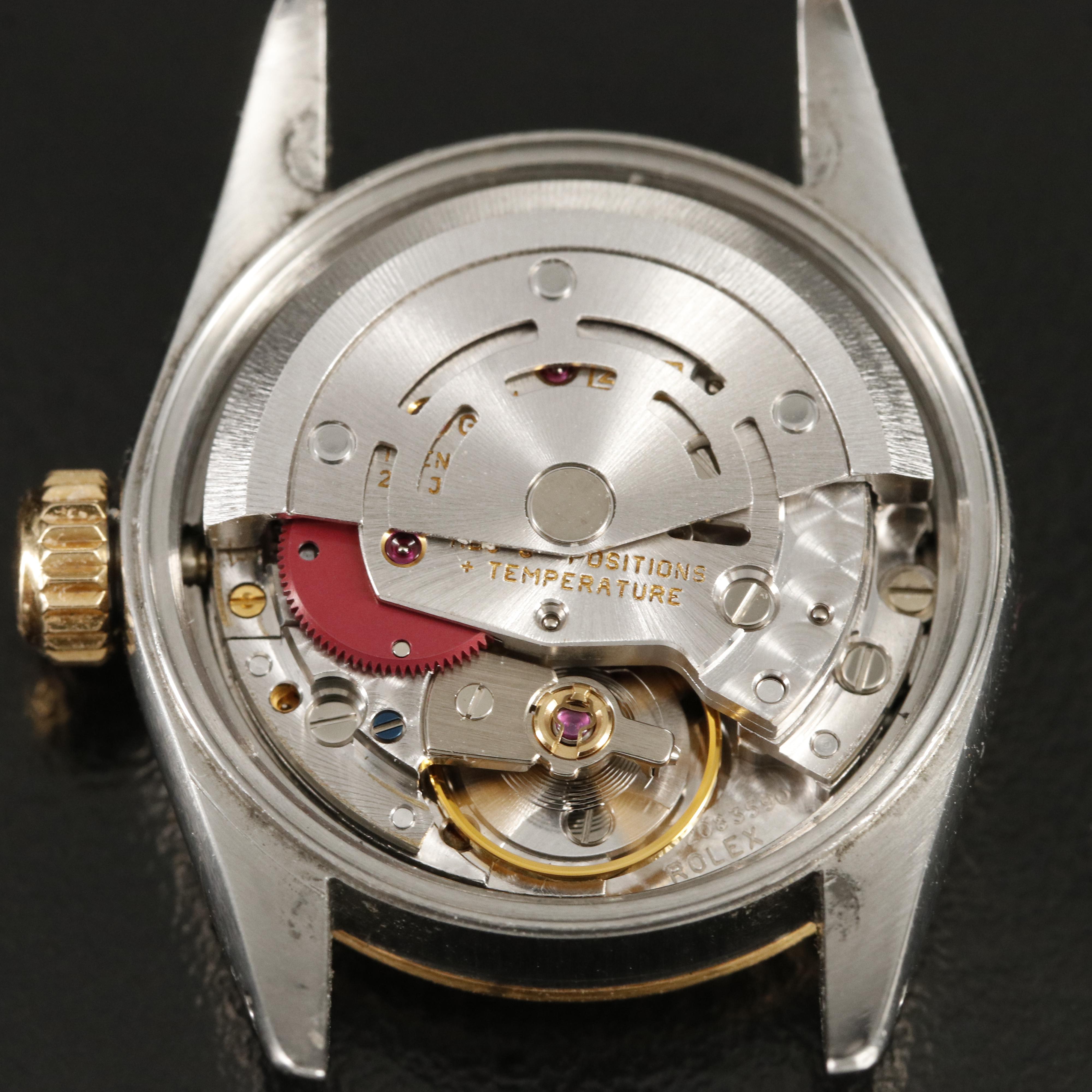 1990 - 1991 Rolex Oyster Perpetual Diamond Dial Watch