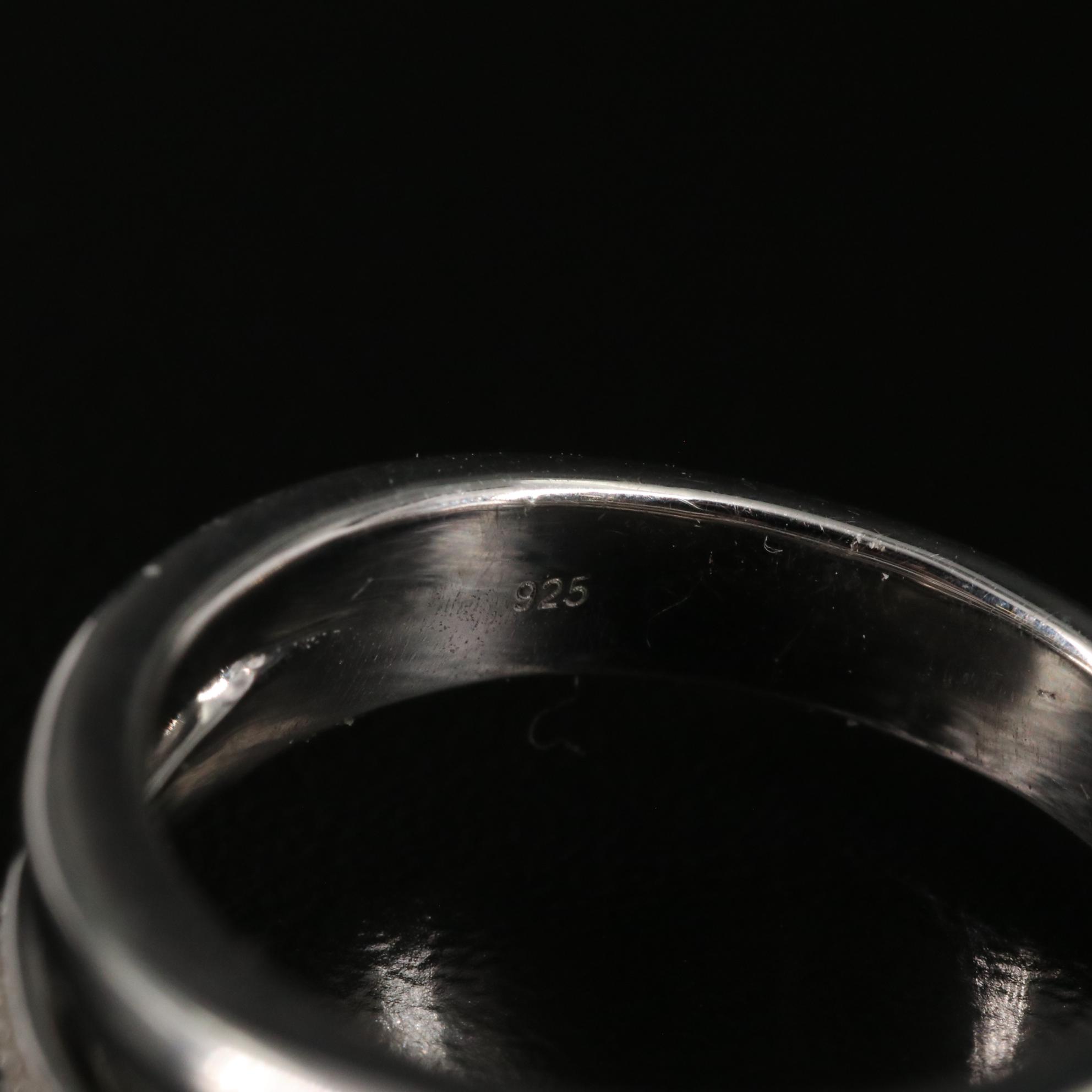 Sterling 0.05 CTW Diamond Ring