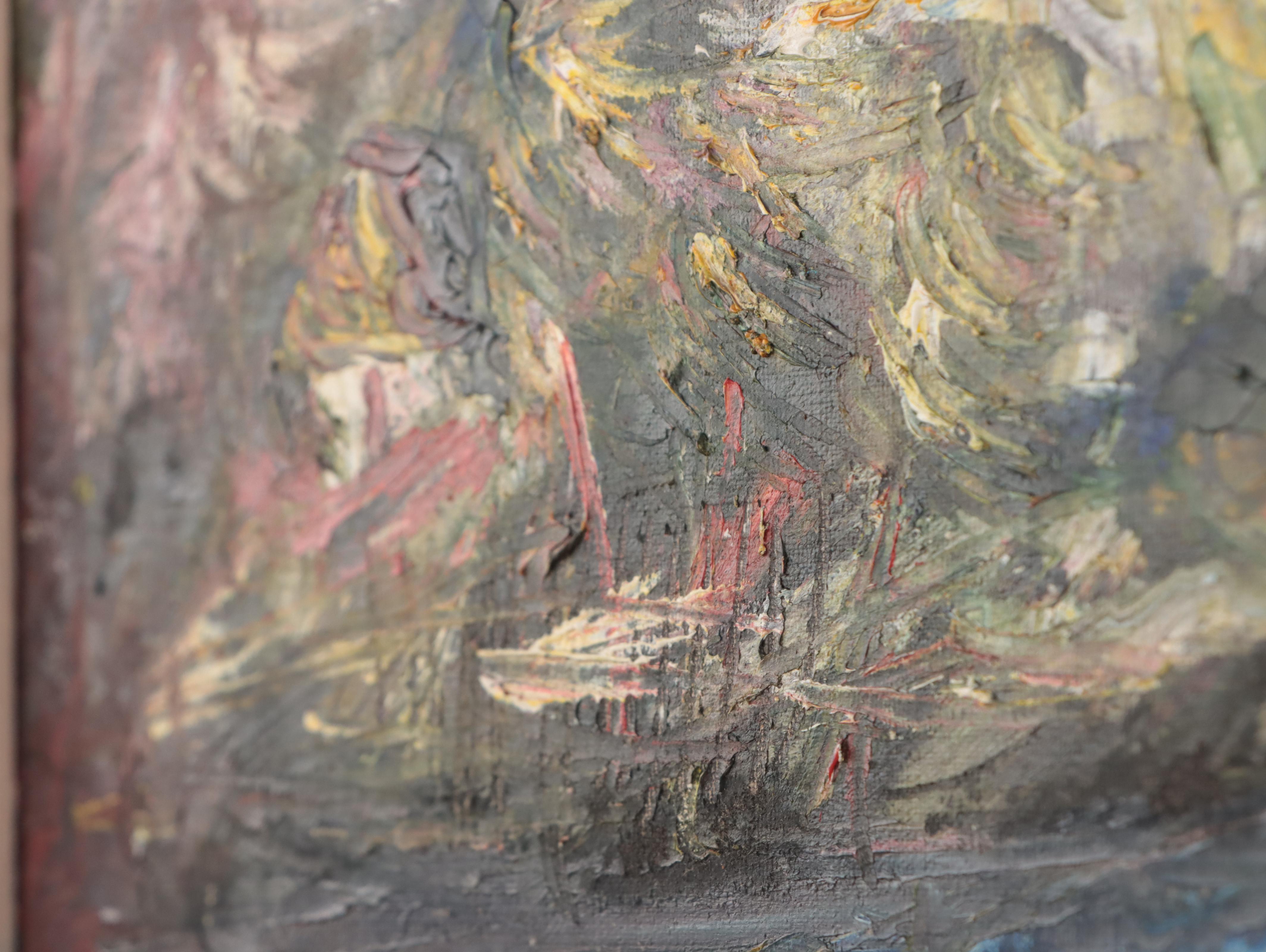 Antoine Pierre Oil Paintings of Coastal Scenes