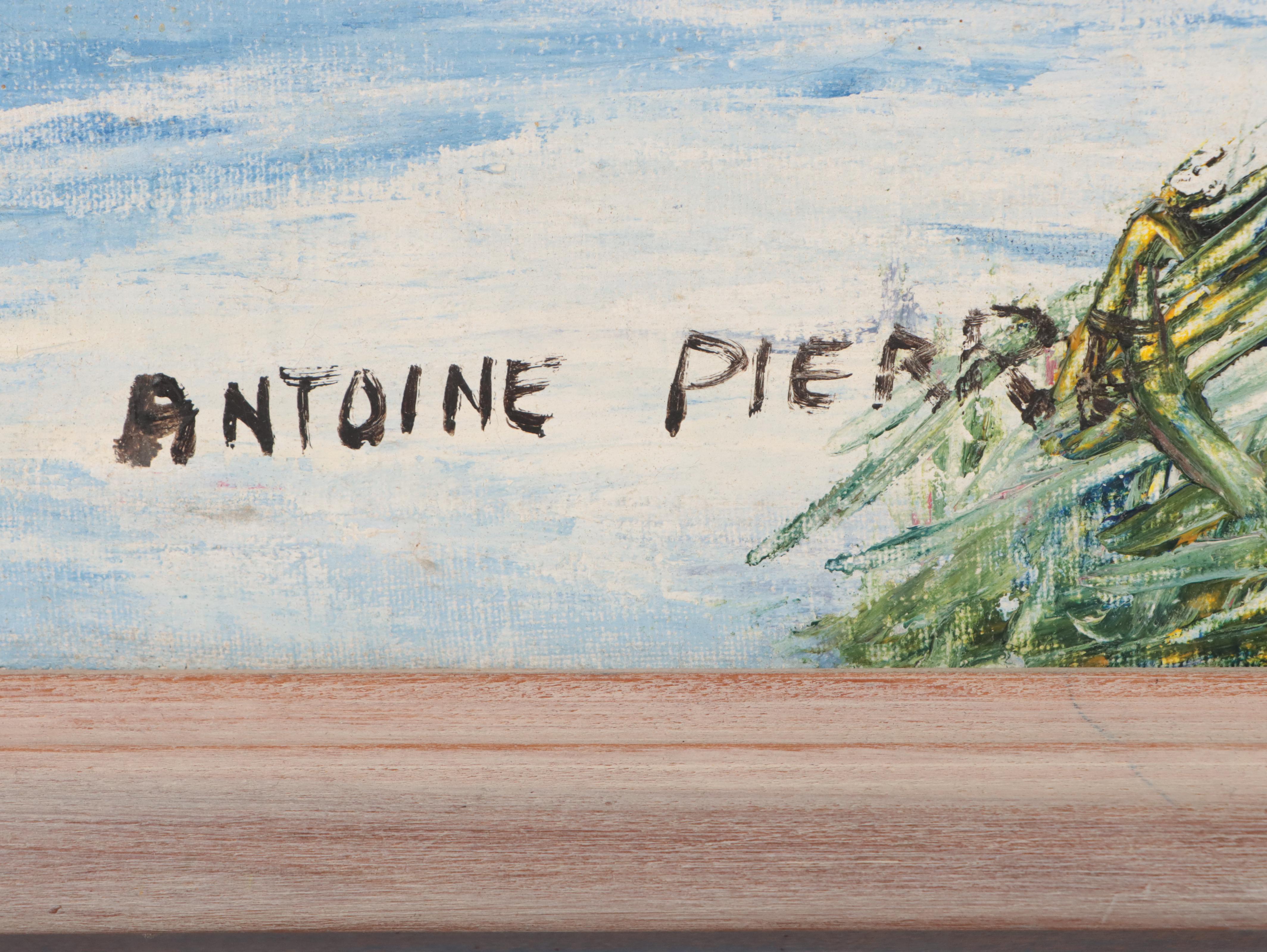 Antoine Pierre Oil Paintings of Coastal Scenes